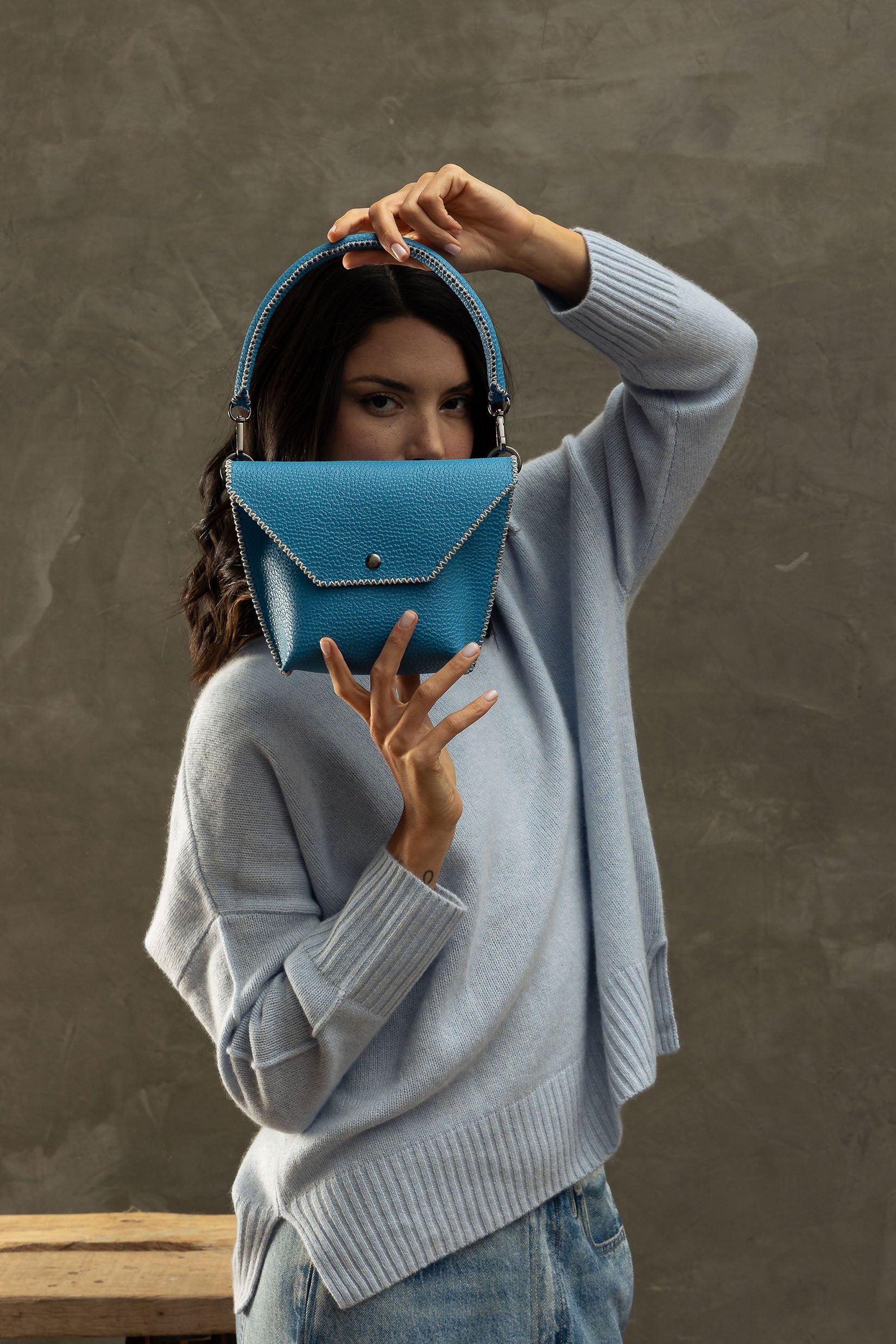 PIAMA TOTE BAG X-SMALL / CALI BLUE - BB BLUE #340015