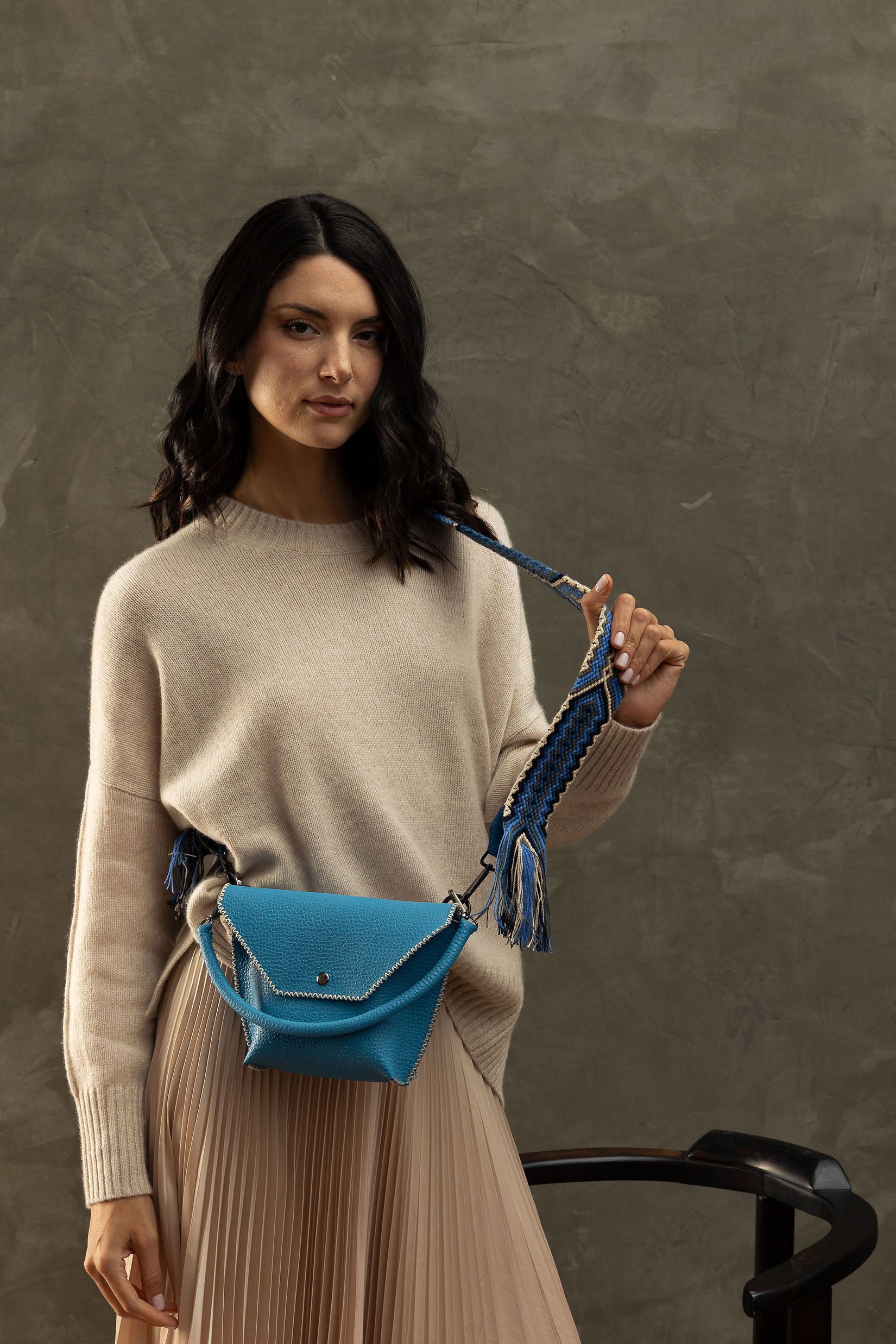 PIAMA TOTE BAG X-SMALL / CALI BLUE - BB BLUE #340015