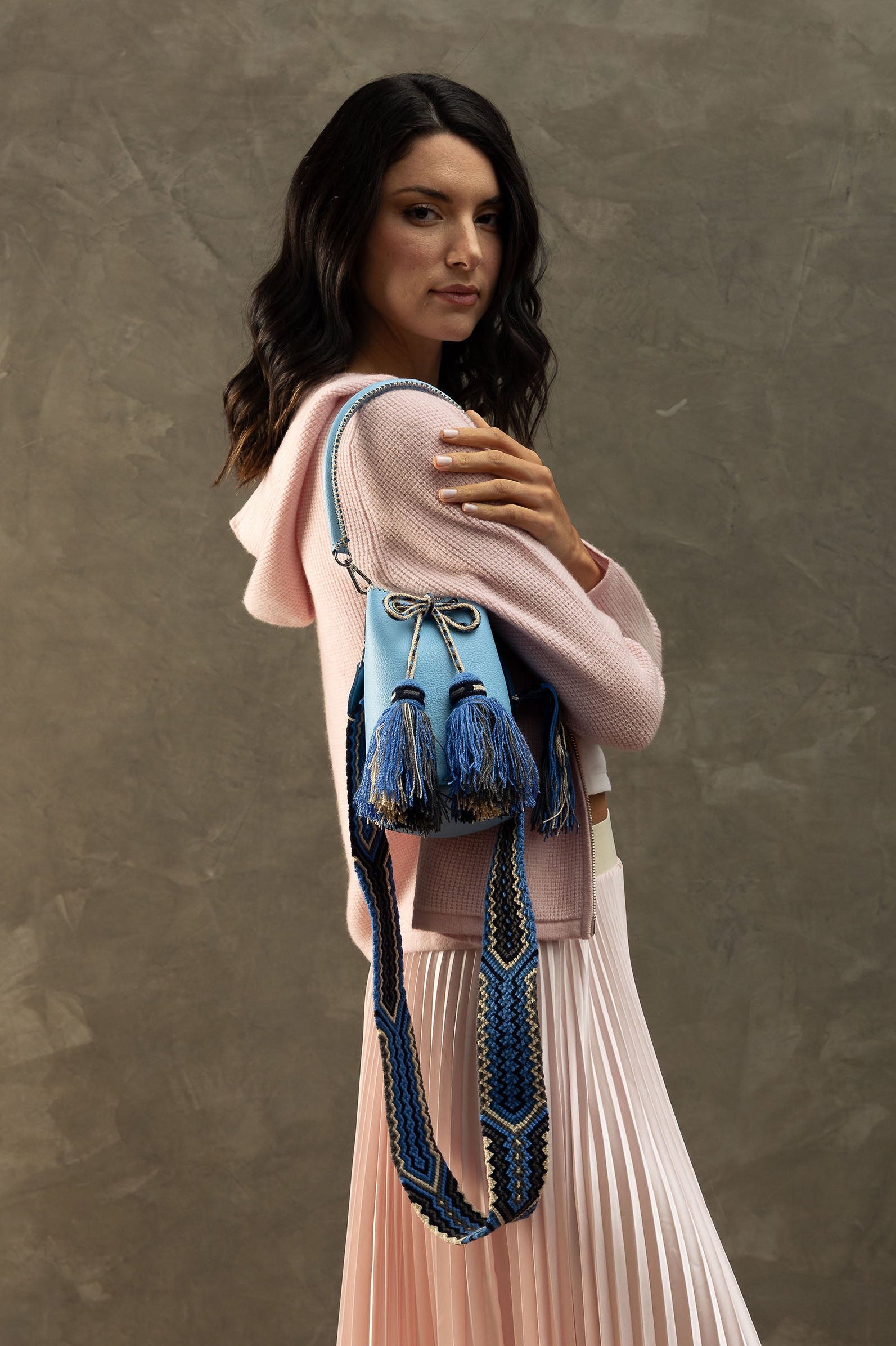 APÜNÜ BUCKET BAG XSMALL / BB BLUE - BB BLUE #360020