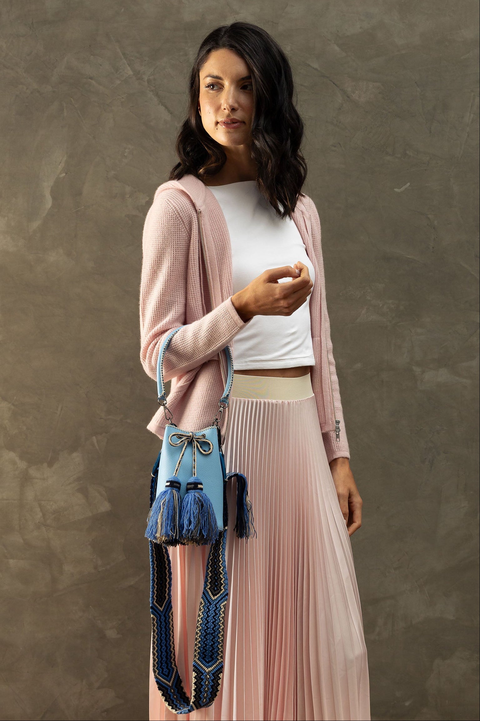 APÜNÜ BUCKET BAG XSMALL / BB BLUE - BB BLUE #360020