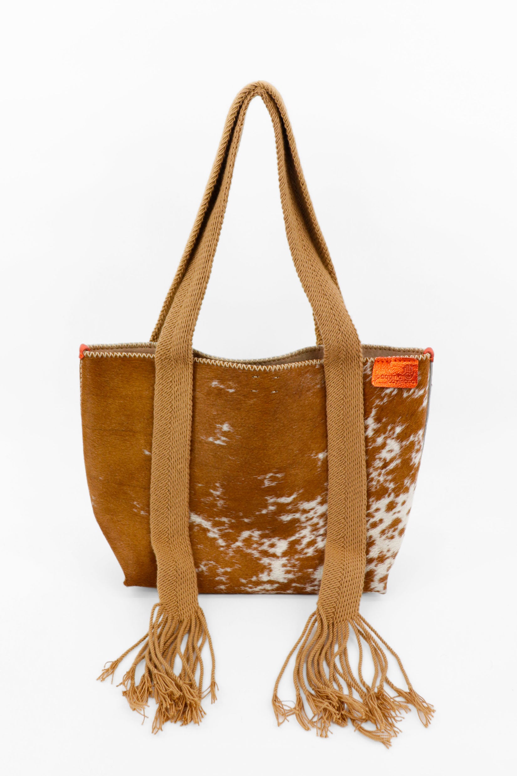 PIAMA TOTE BAG MEDIUM FURRY / CARAM&WH - BEIGE #190009