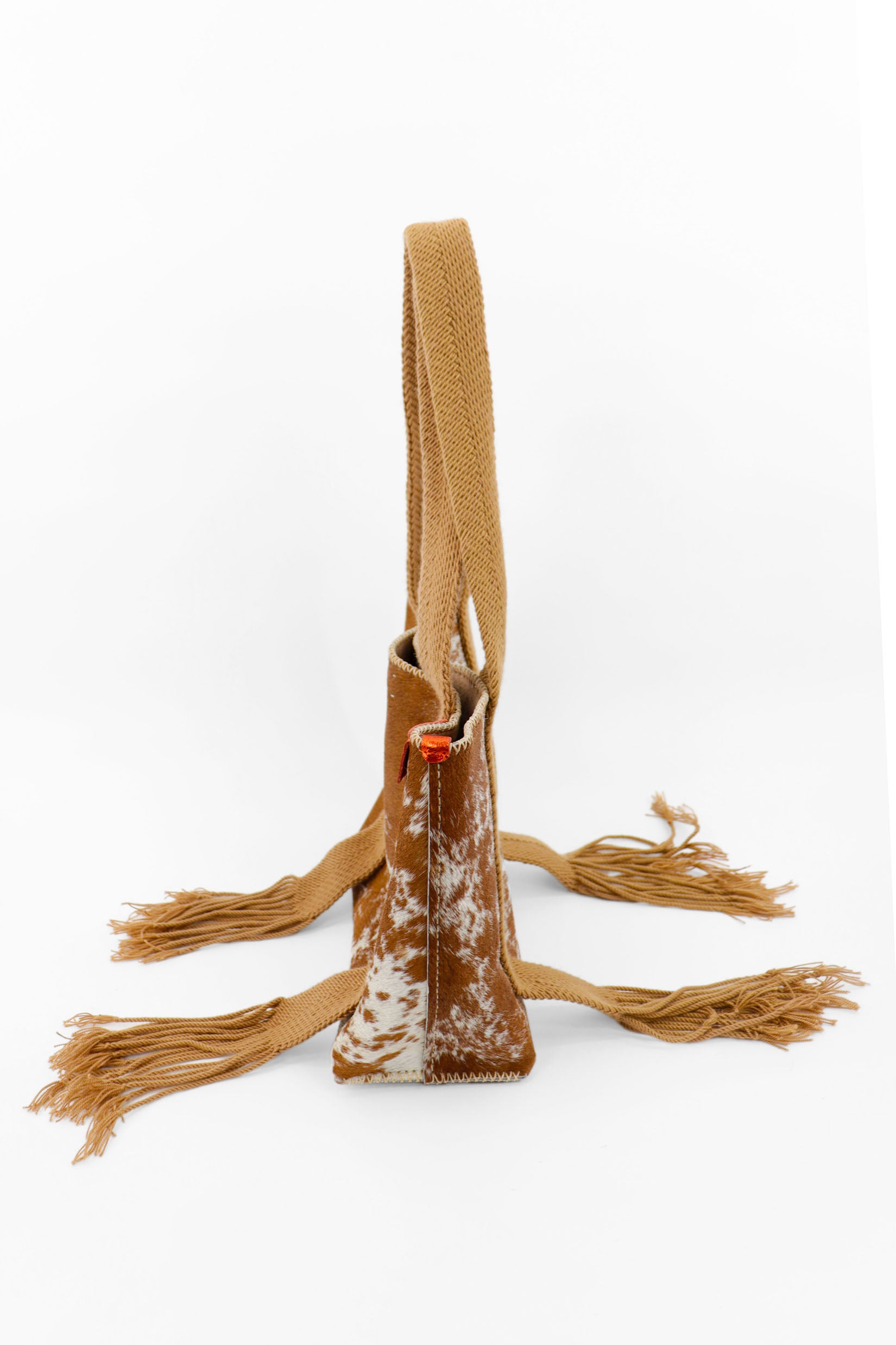 PIAMA TOTE BAG MEDIUM FURRY / CARAM&WH - BEIGE #190009