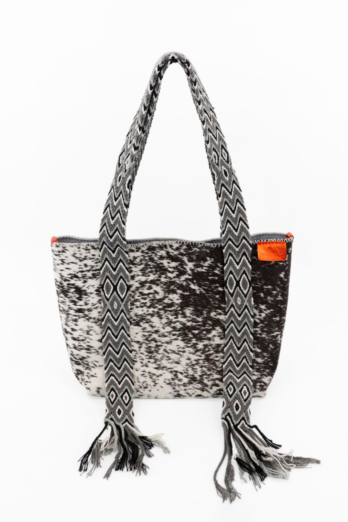 AIPPI FURRY DOTTED WH&BLK : LIGHT GRAY