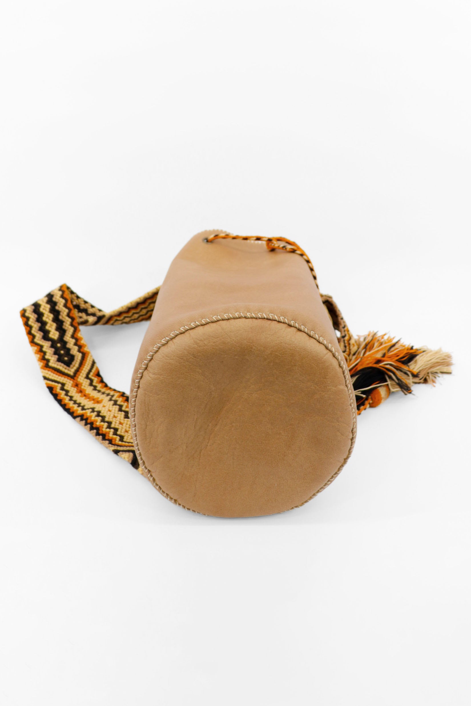 APÜNÜ BUCKET BAG LARGE / CAMEL MUSTARD - MUSTARD #110041