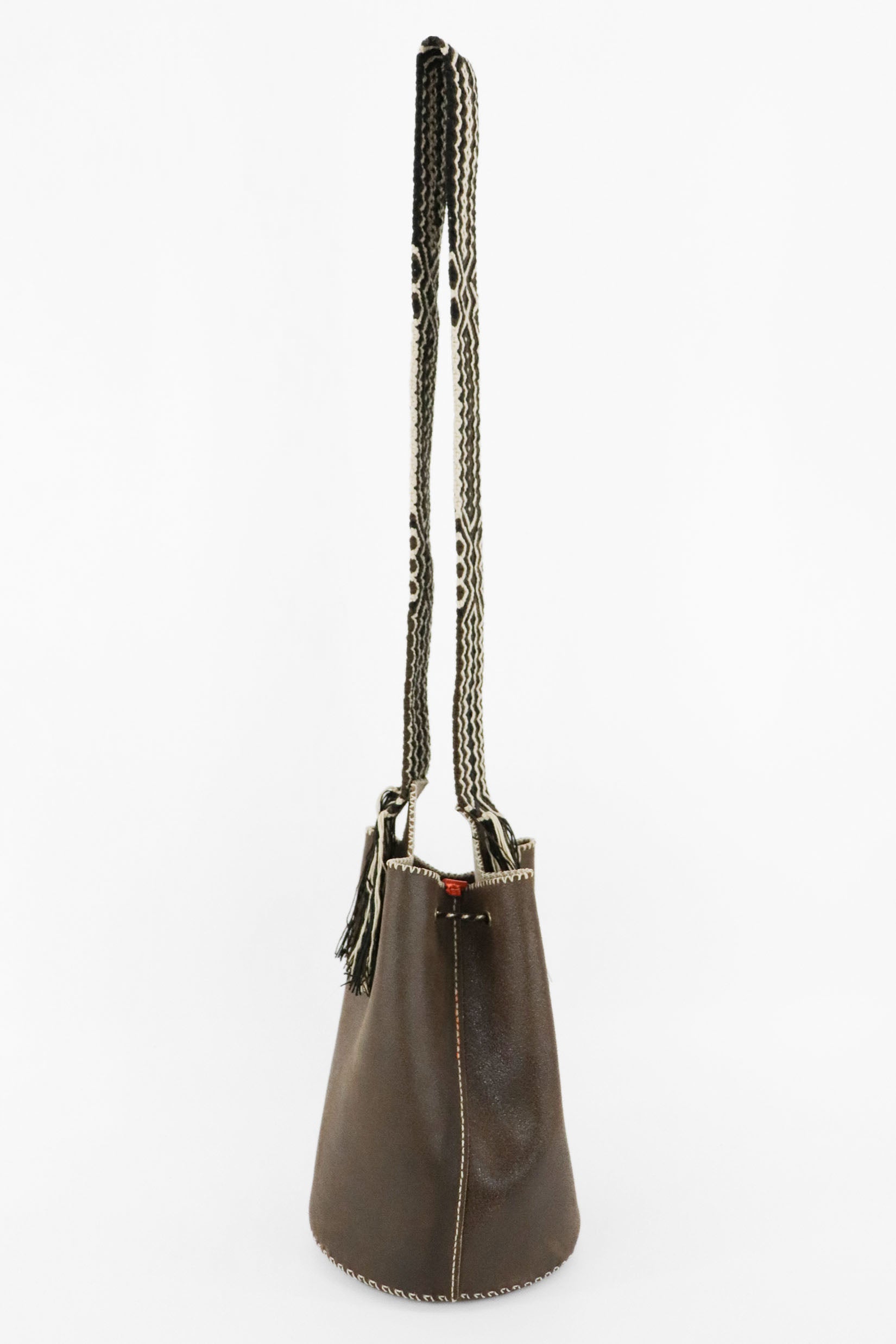 APÜNÜ BUCKET BAG LARGE / BRW - BEIGE #110005