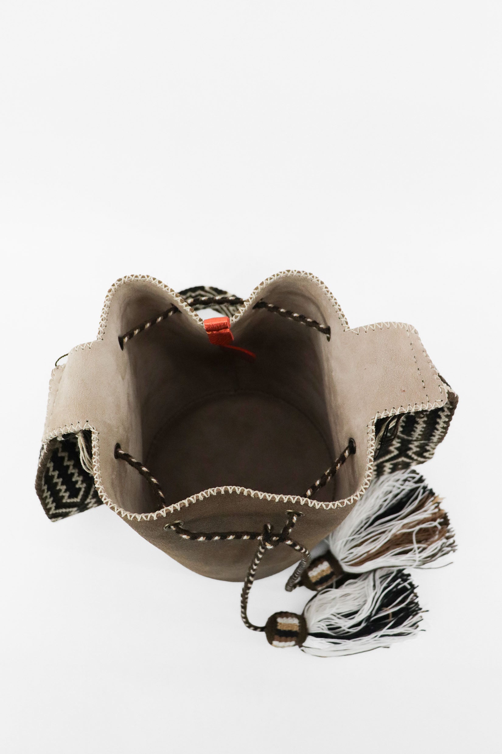 APÜNÜ BUCKET BAG LARGE / BRW - BEIGE #110005