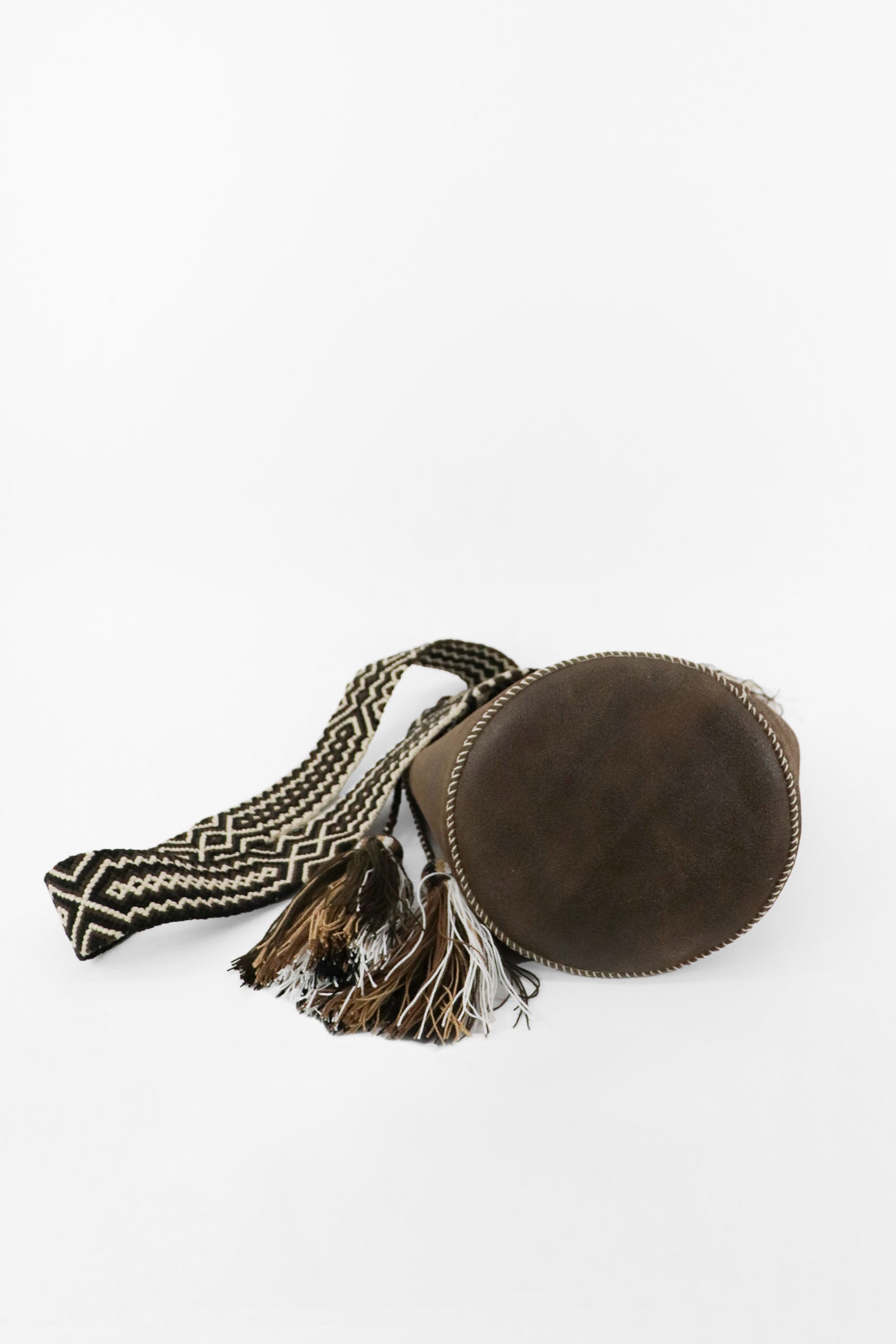 APÜNÜ BUCKET BAG LARGE / BRW - BEIGE #110005