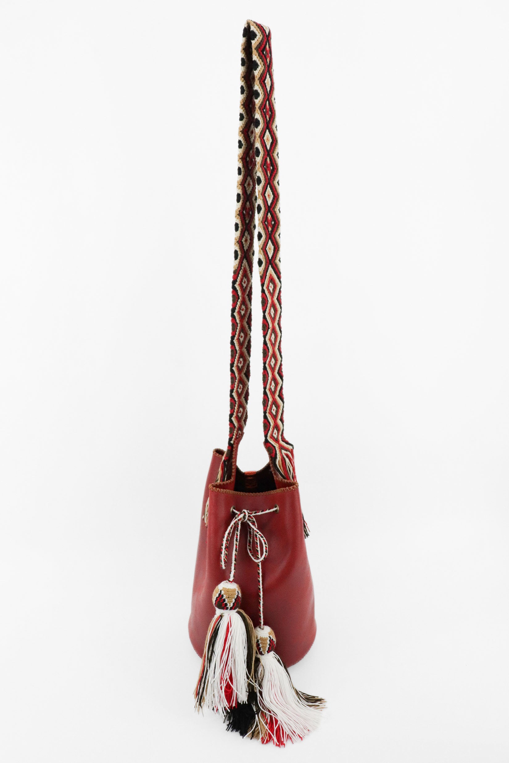 APÜNÜ BUCKET BAG LARGE / RED - RED #110012