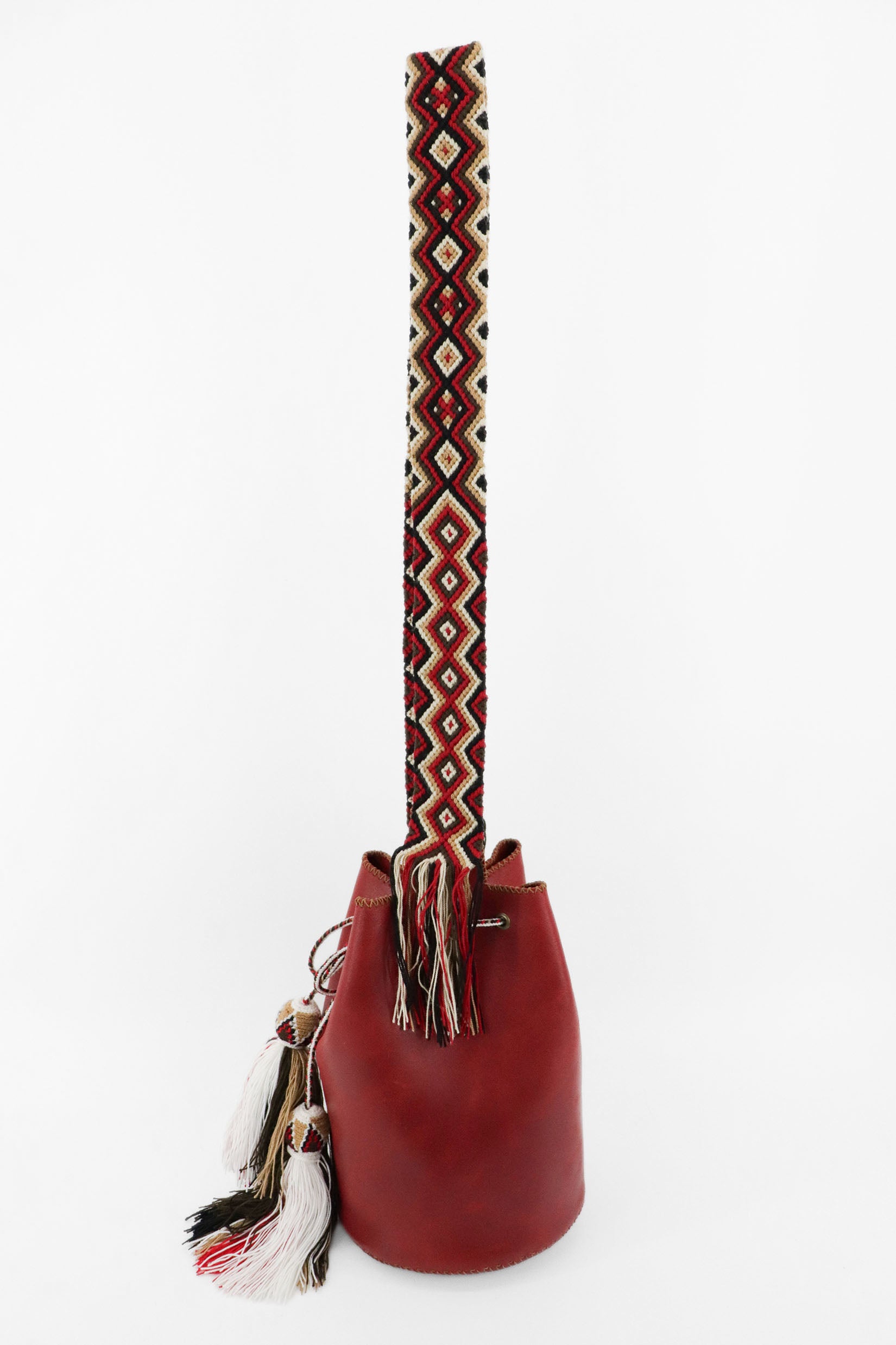 APÜNÜ BUCKET BAG LARGE / RED - RED #110012