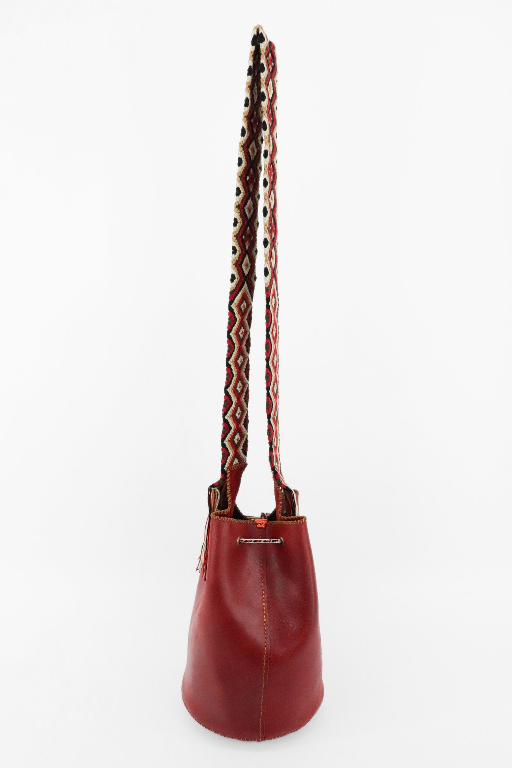 APÜNÜ BUCKET BAG LARGE / RED - RED #110012