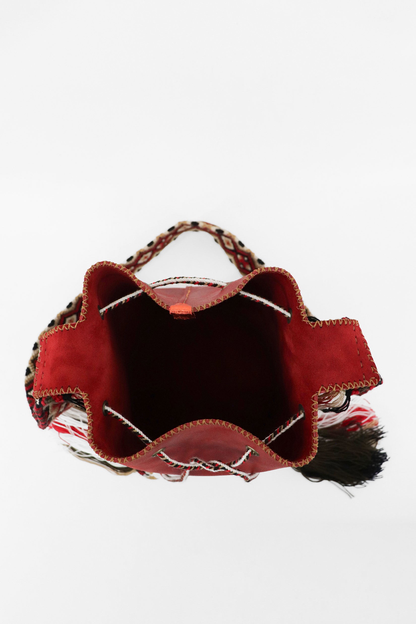APÜNÜ BUCKET BAG LARGE / RED - RED #110012