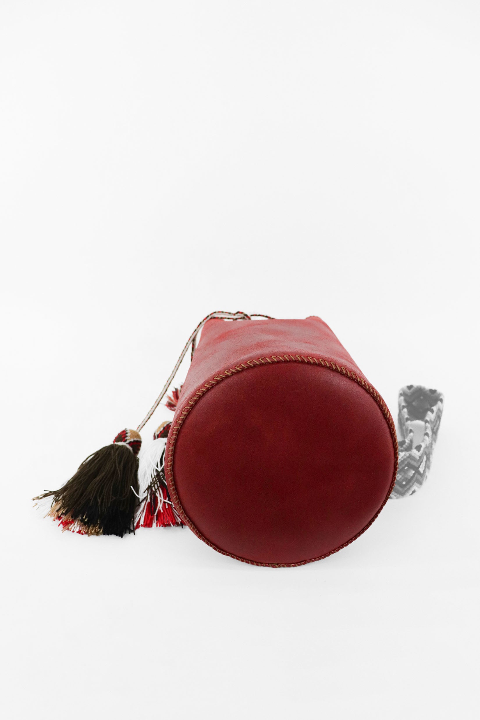 APÜNÜ BUCKET BAG LARGE / RED - RED #110012