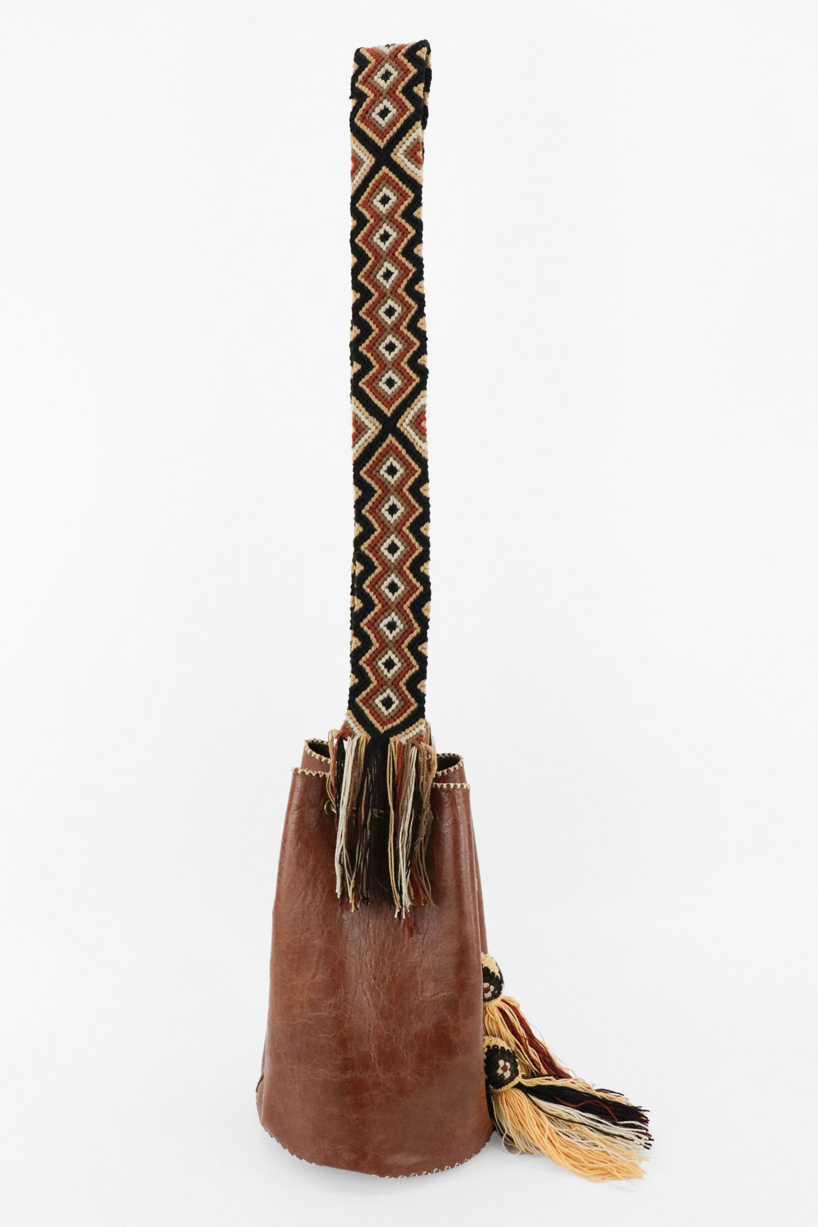 APÜNÜ BUCKET BAG LARGE / COL BRW - MED BRW #110003