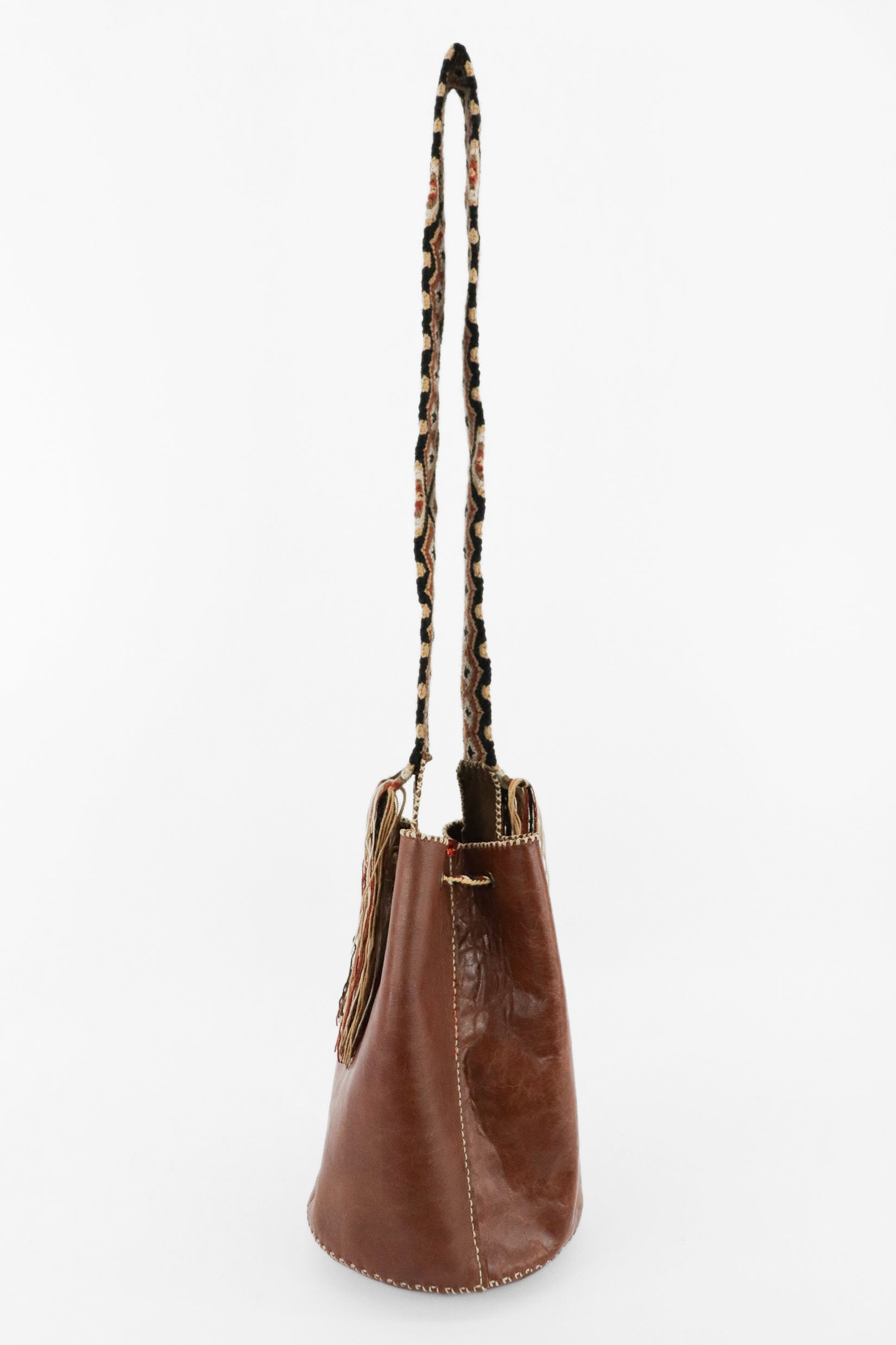 APÜNÜ BUCKET BAG LARGE / COL BRW - MED BRW #110003