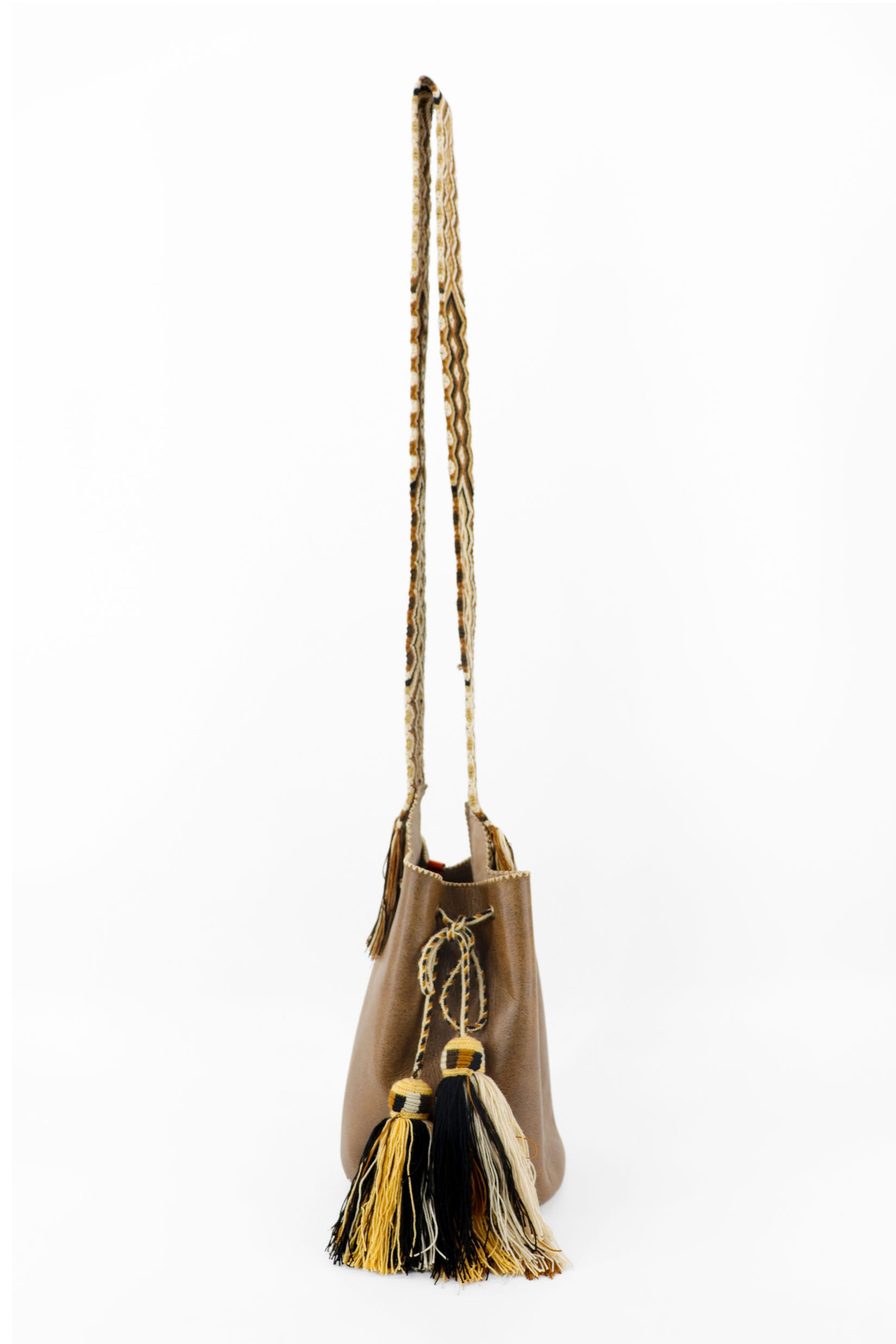 APÜNÜ BUCKET BAG LARGE / CAM BRW - BEIGE #110032