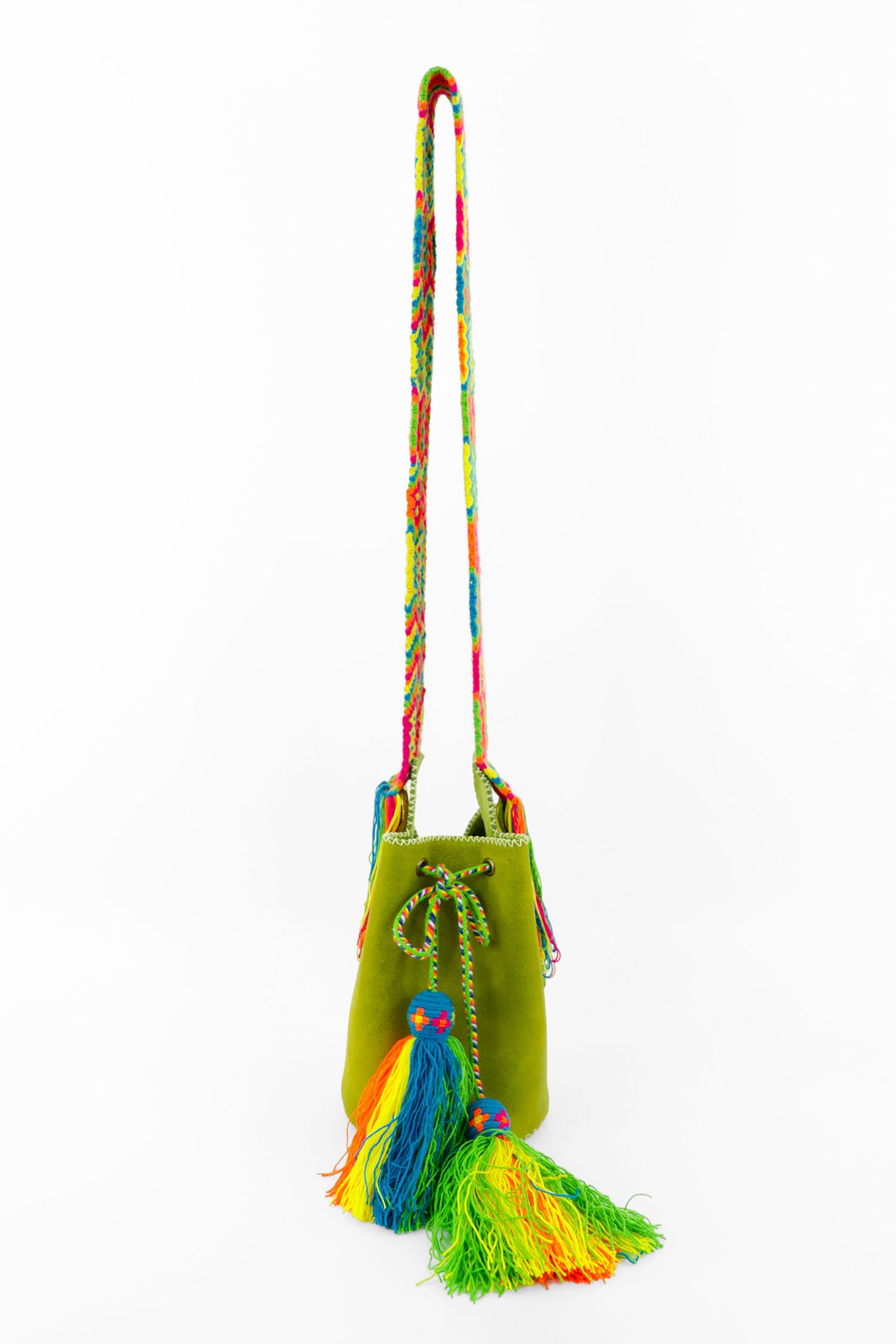 APÜNÜ BUCKET BAG SMALL / APPLE GRN - APPLE GRN #120035