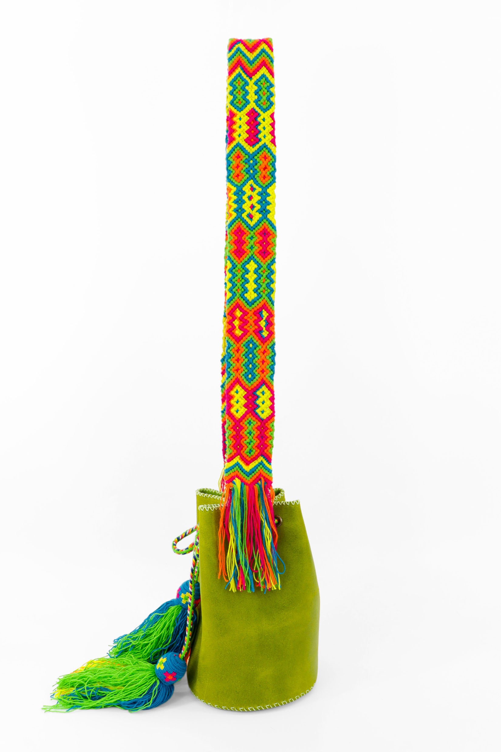 APÜNÜ BUCKET BAG SMALL / APPLE GRN - APPLE GRN #120035