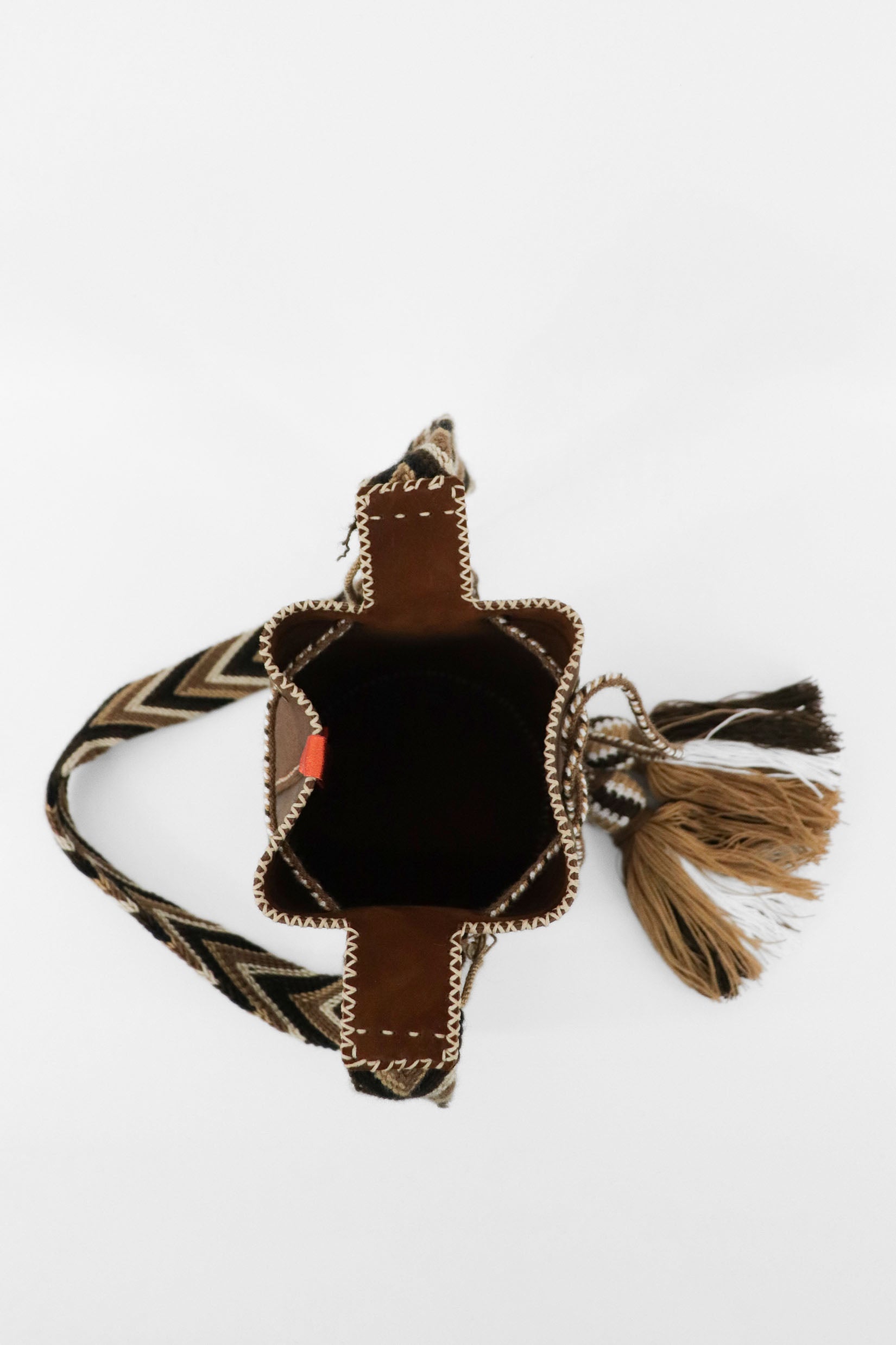 APÜNÜ BUCKET BAG SMALL / DRK BRW - DRK COL BRW #120010