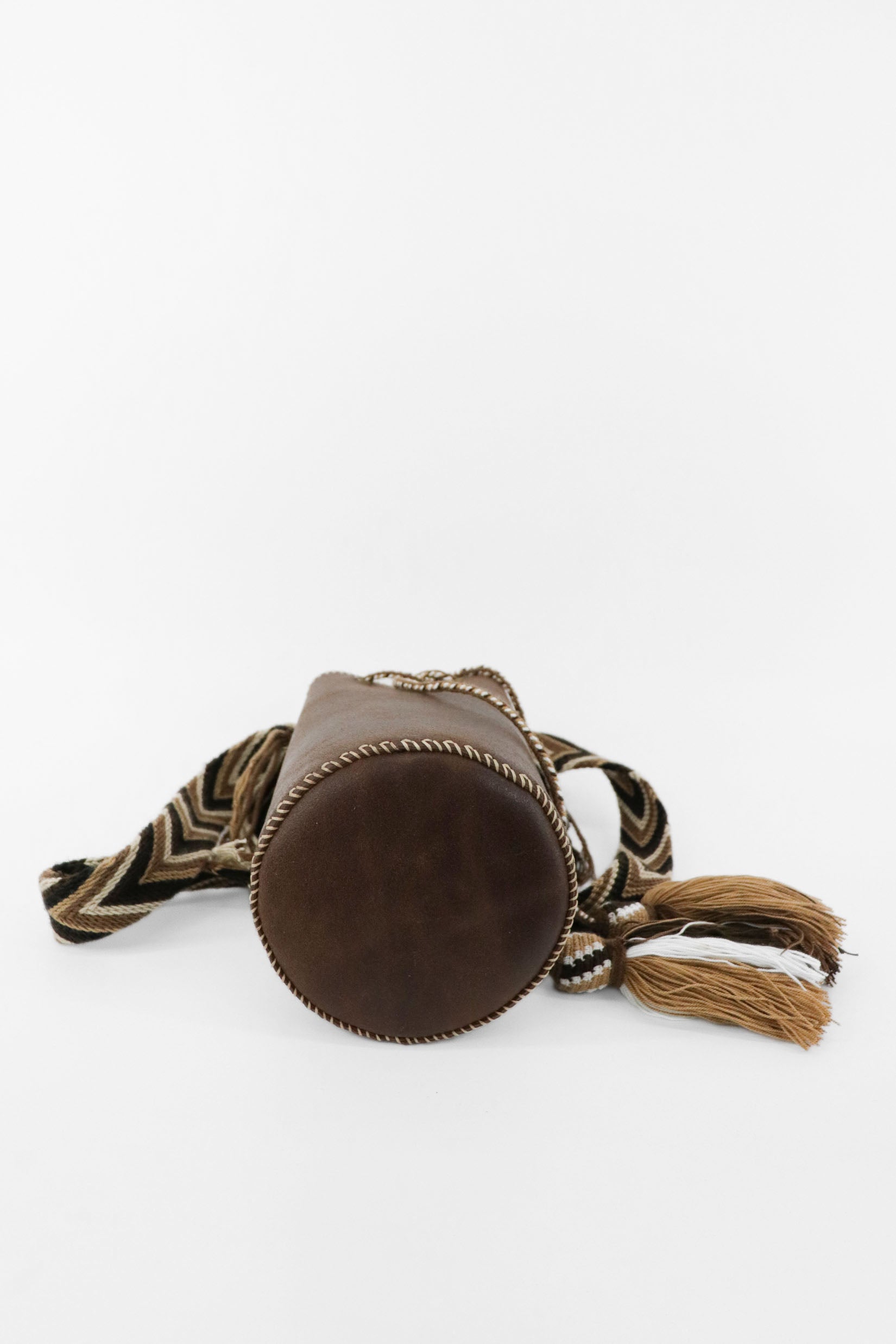 APÜNÜ BUCKET BAG SMALL / DRK BRW - DRK COL BRW #120010