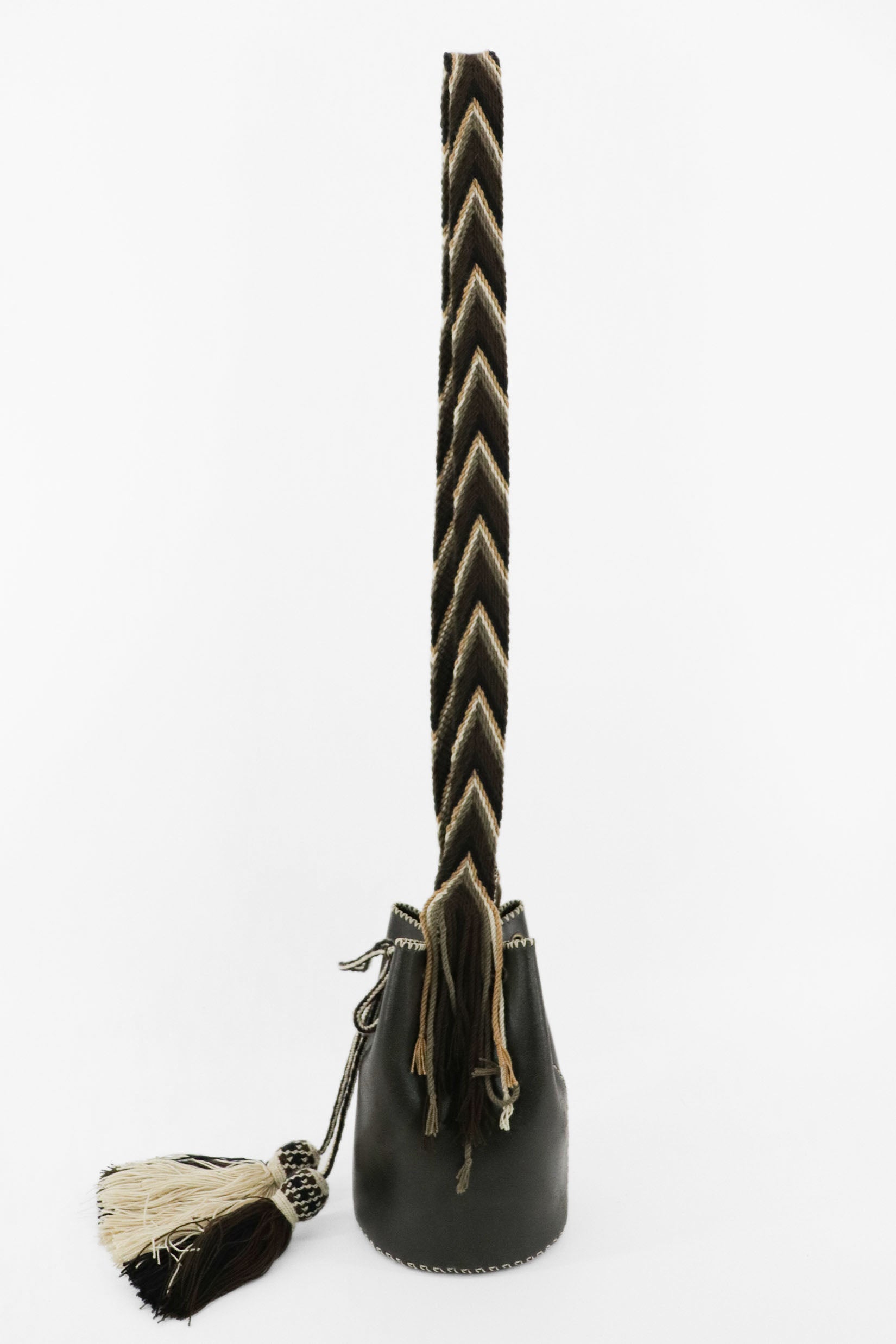 APÜNÜ BUCKET BAG SMALL / DRK OLIVE - DRK OLIVE #120022