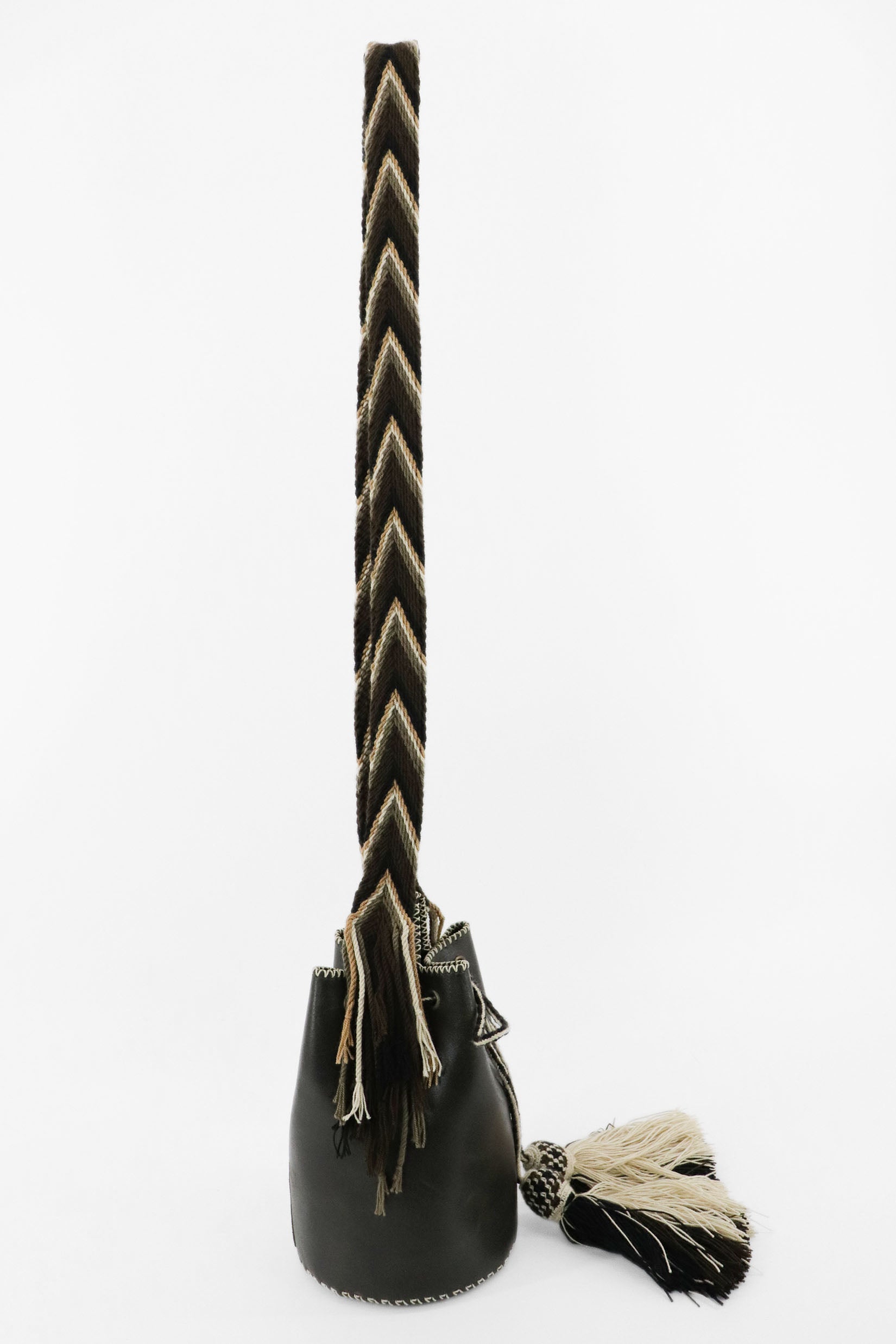 APÜNÜ BUCKET BAG SMALL / DRK OLIVE - DRK OLIVE #120022