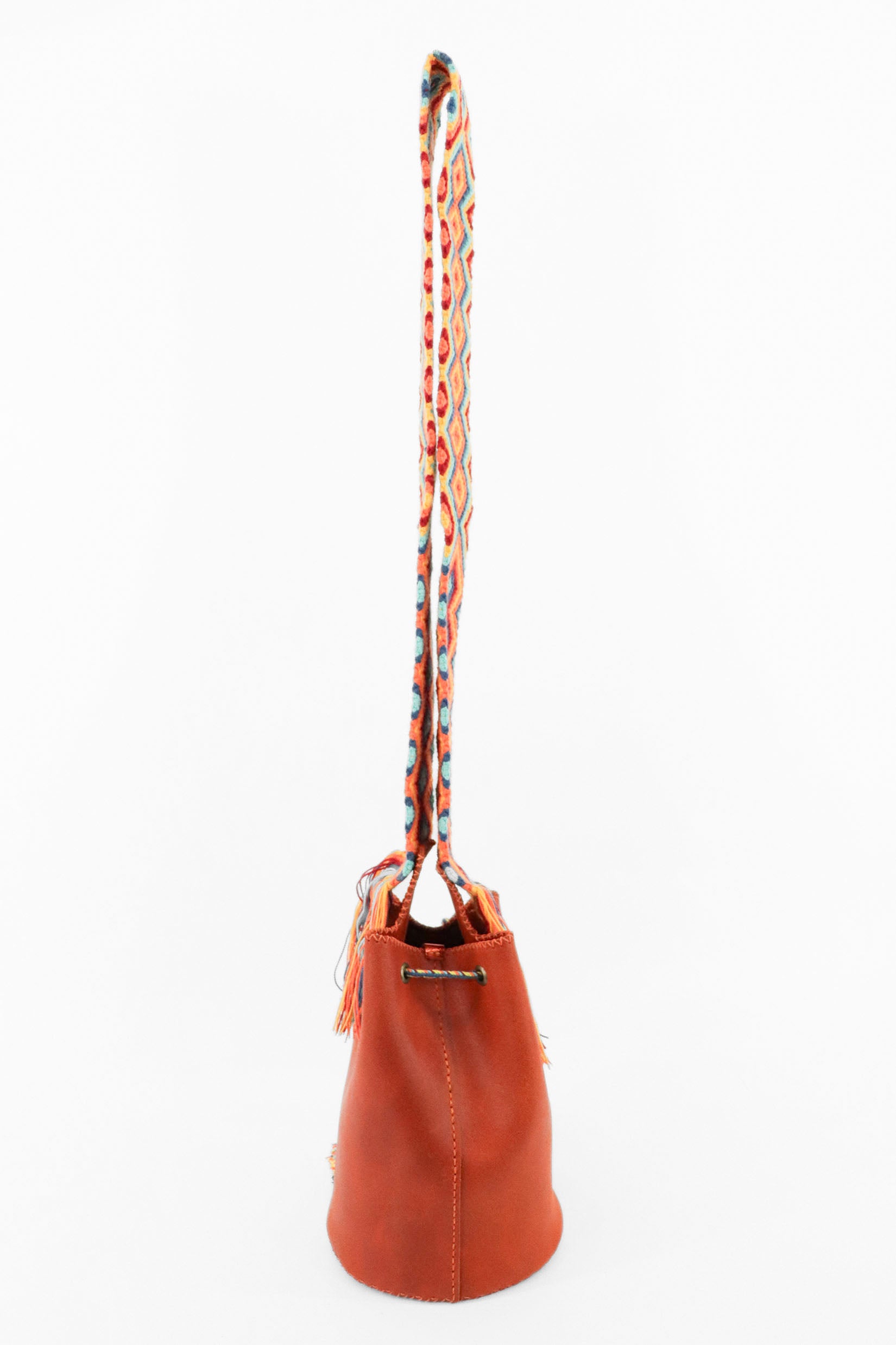APÜNÜ BUCKET BAG SMALL / ORANGE - ORANGE #120023