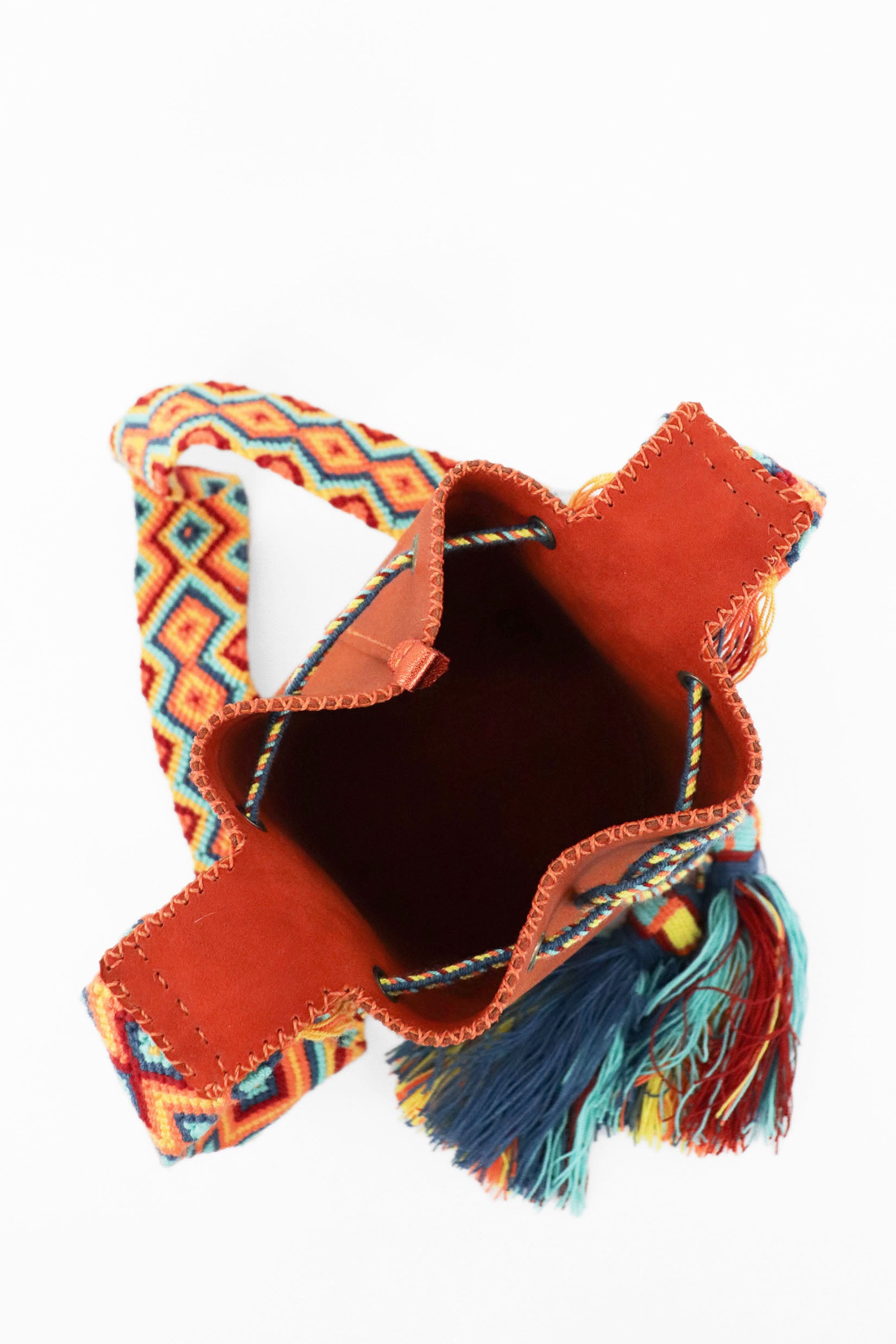 APÜNÜ BUCKET BAG SMALL / ORANGE - ORANGE #120023