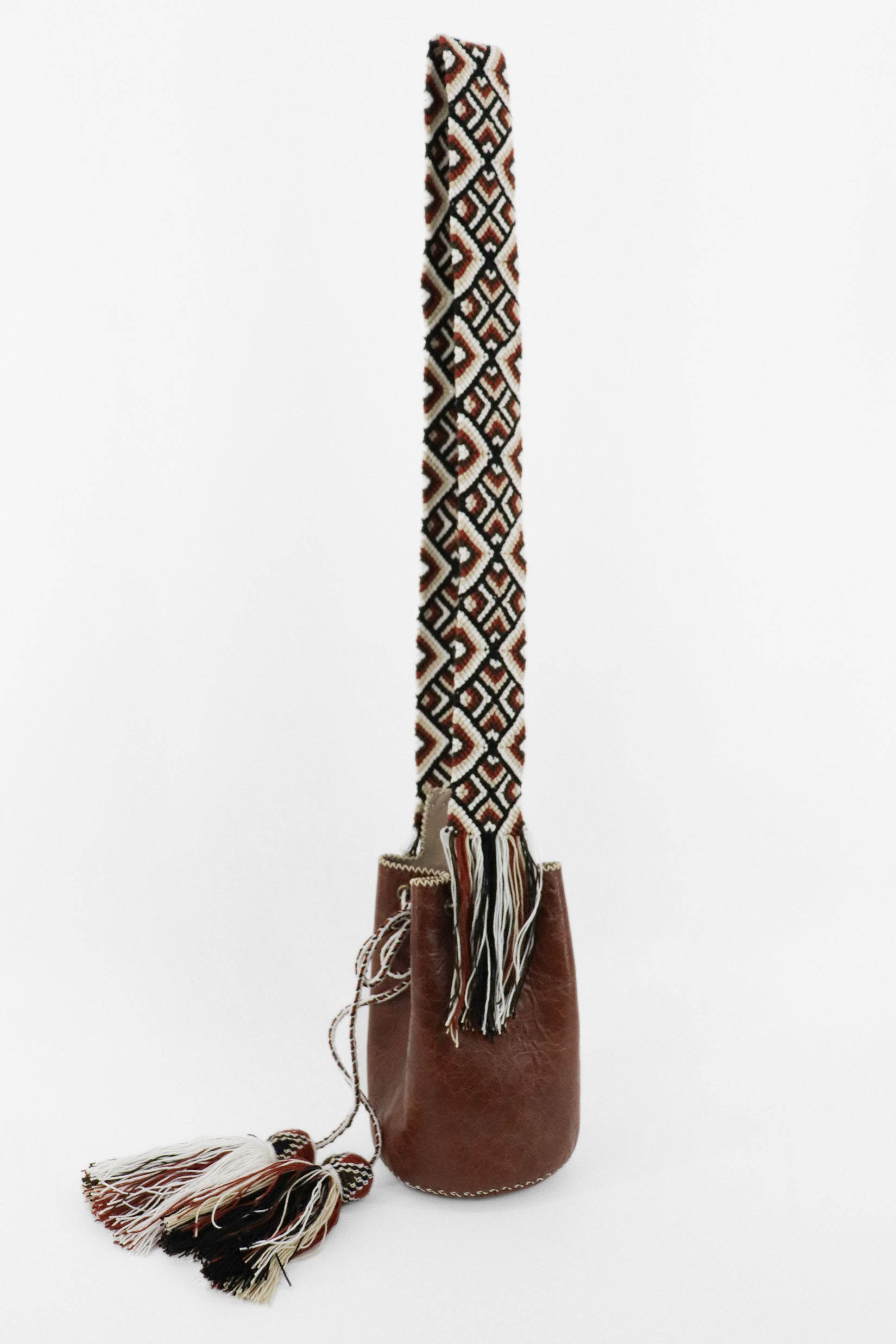 APÜNÜ BUCKET BAG SMALL / COL BRW - BEIGE #120014