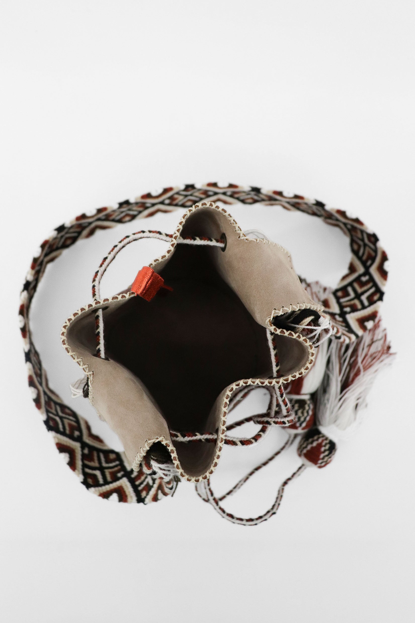 APÜNÜ BUCKET BAG SMALL / COL BRW - BEIGE #120014