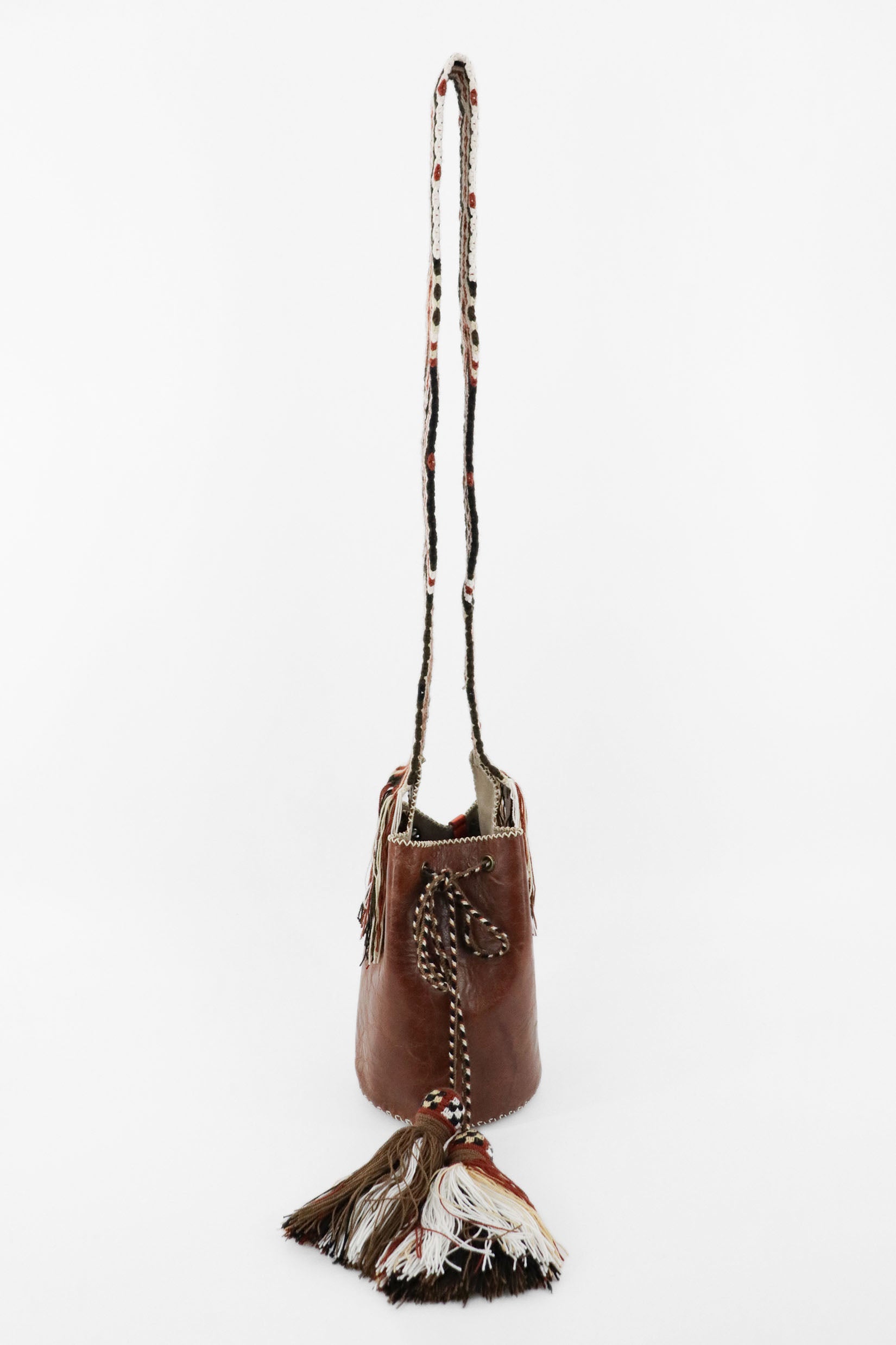 APÜNÜ BUCKET BAG SMALL / COL BRW - LIGHT BEIGE #120024