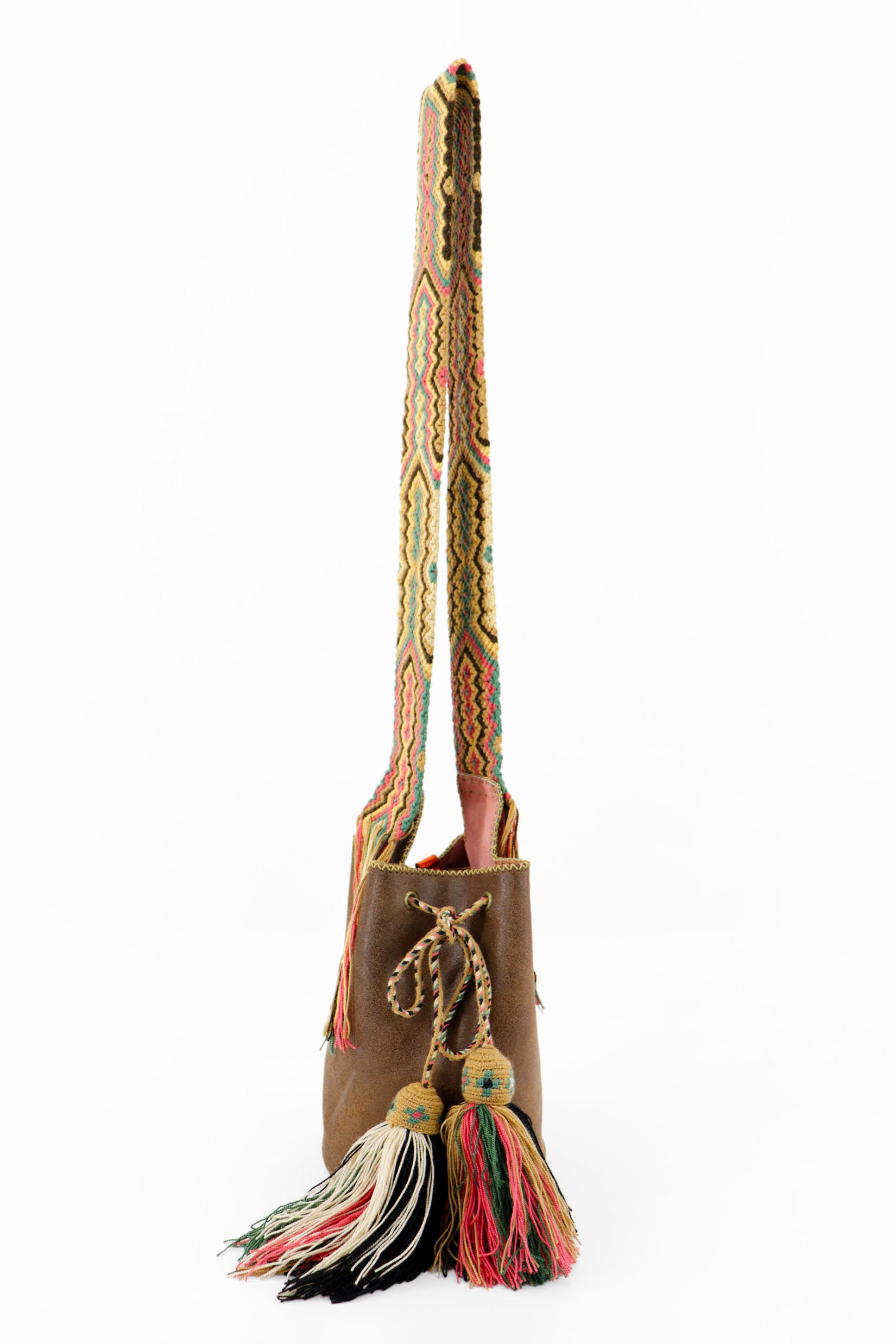 APÜNÜ BUCKET BAG SMALL / BRW - BB PINK #120041