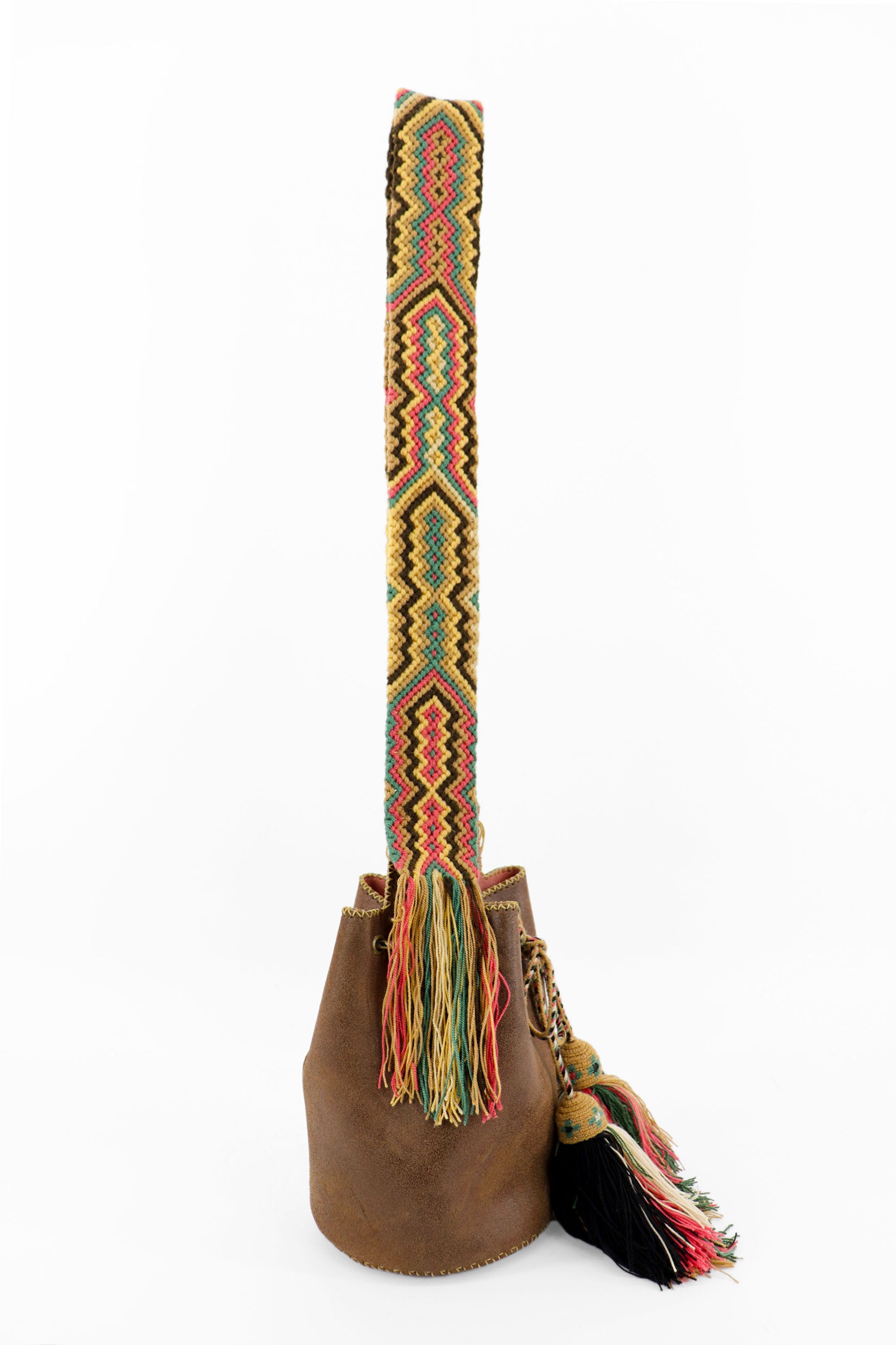 APÜNÜ BUCKET BAG SMALL / BRW - BB PINK #120041