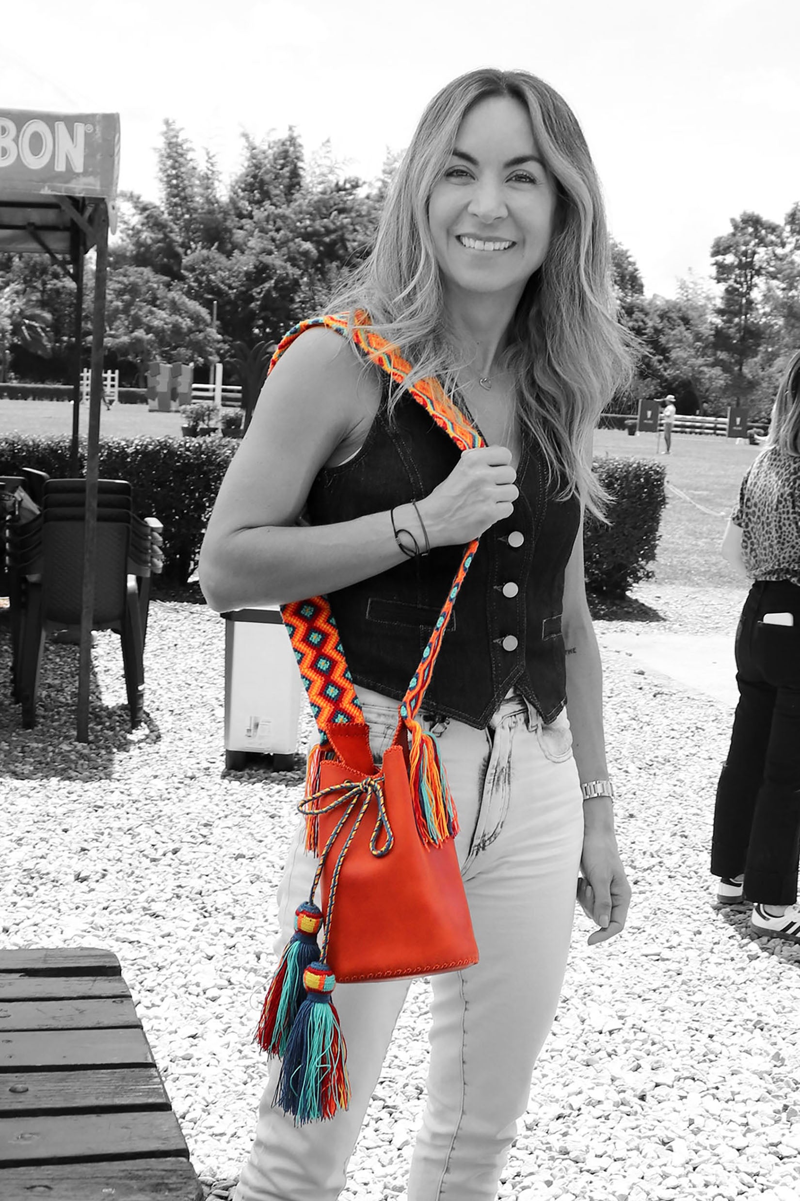 APÜNÜ BUCKET BAG SMALL / ORANGE - ORANGE #120023