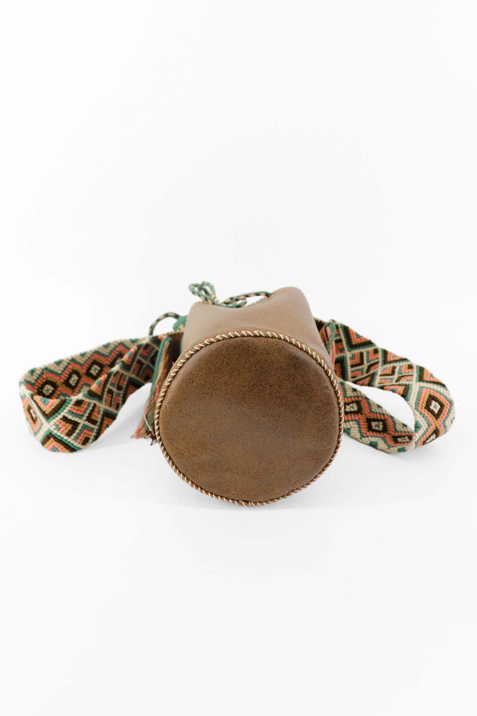 APÜNÜ BUCKET BAG  SMALL / CAM BRW - LIGHT COL BRW #120039