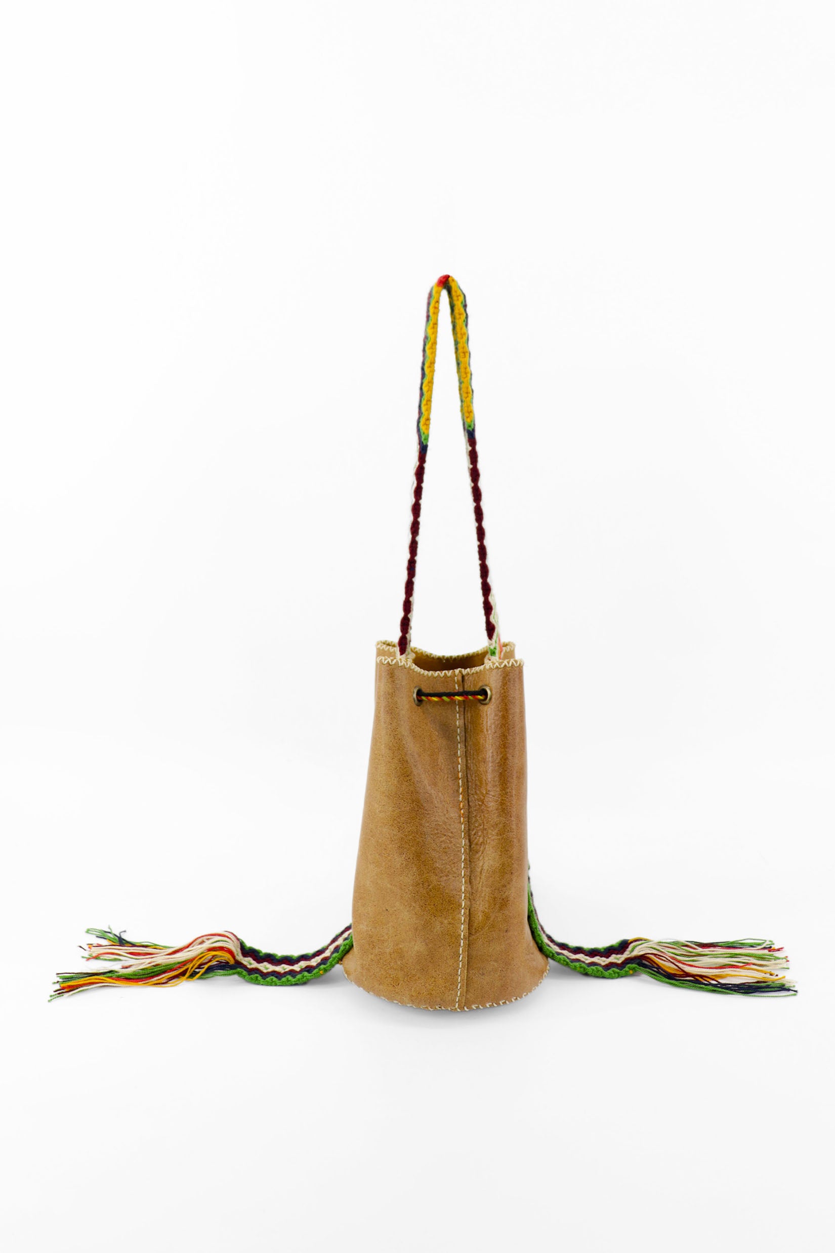 APÜNÜ BUCKET BAG SMALL / CAMEL - MUSTARD #150012