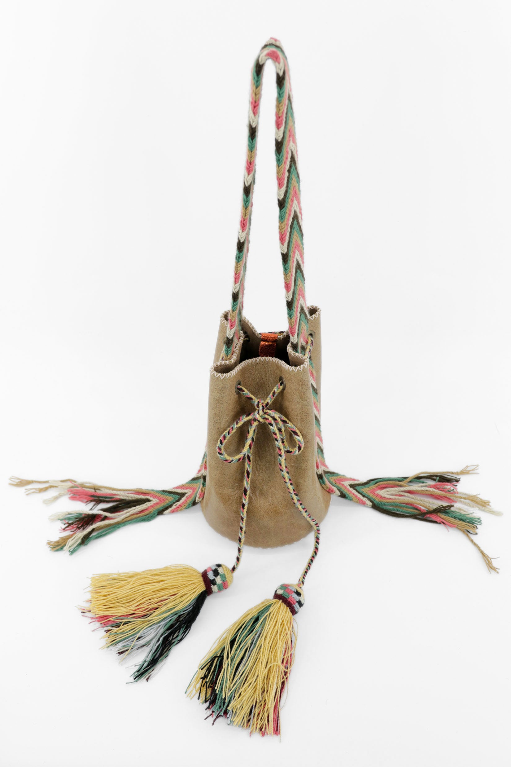 APÜNÜ BUCKET BAG SMALL / LIGHT CAMEL -  CAMEL #150004