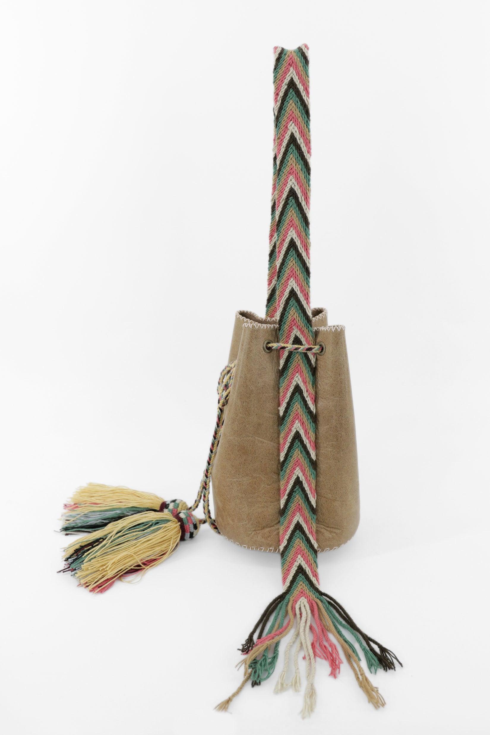 APÜNÜ BUCKET BAG SMALL / LIGHT CAMEL -  CAMEL #150004