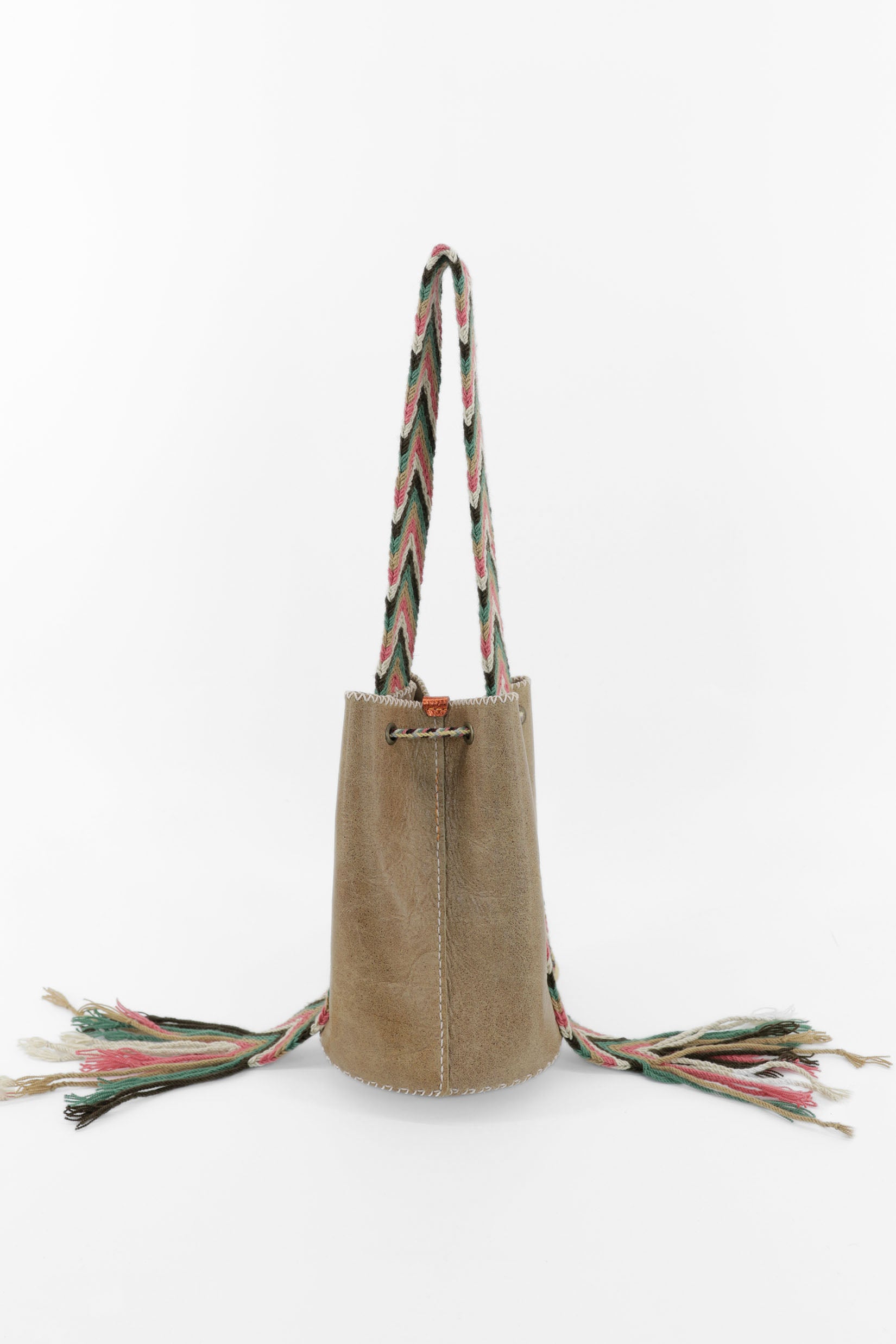 APÜNÜ BUCKET BAG SMALL / LIGHT CAMEL -  CAMEL #150004