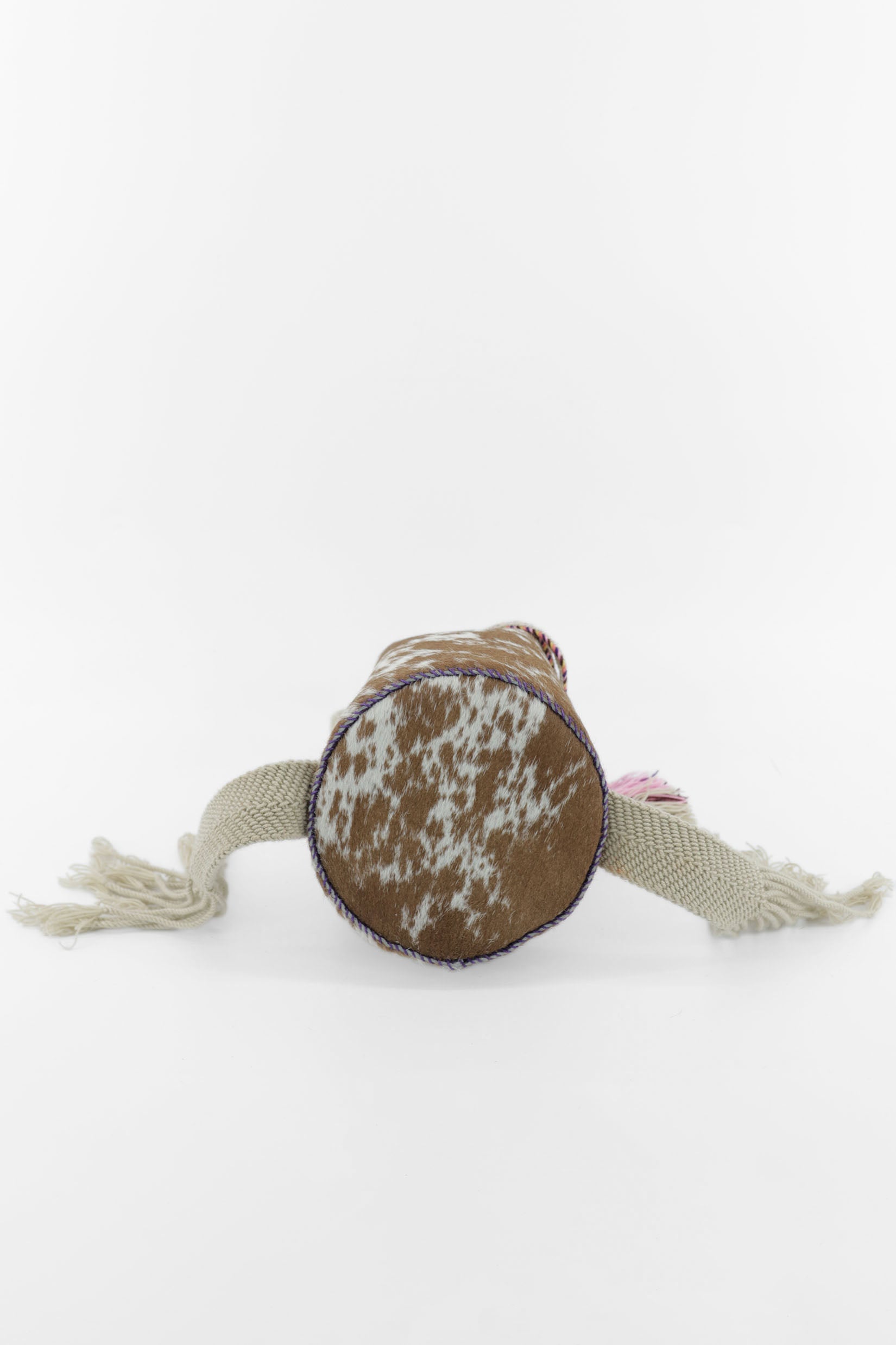 APÜNÜ BUCKET BAG SMALL FURRY / CARM&WH - PURPLE #140007