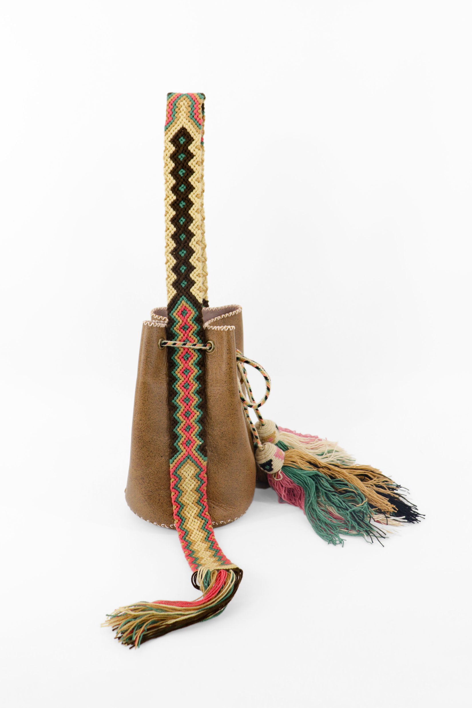 APÜNÜ BUCKET BAG SMALL / BRW - LIGHT ROSE PINK #150017