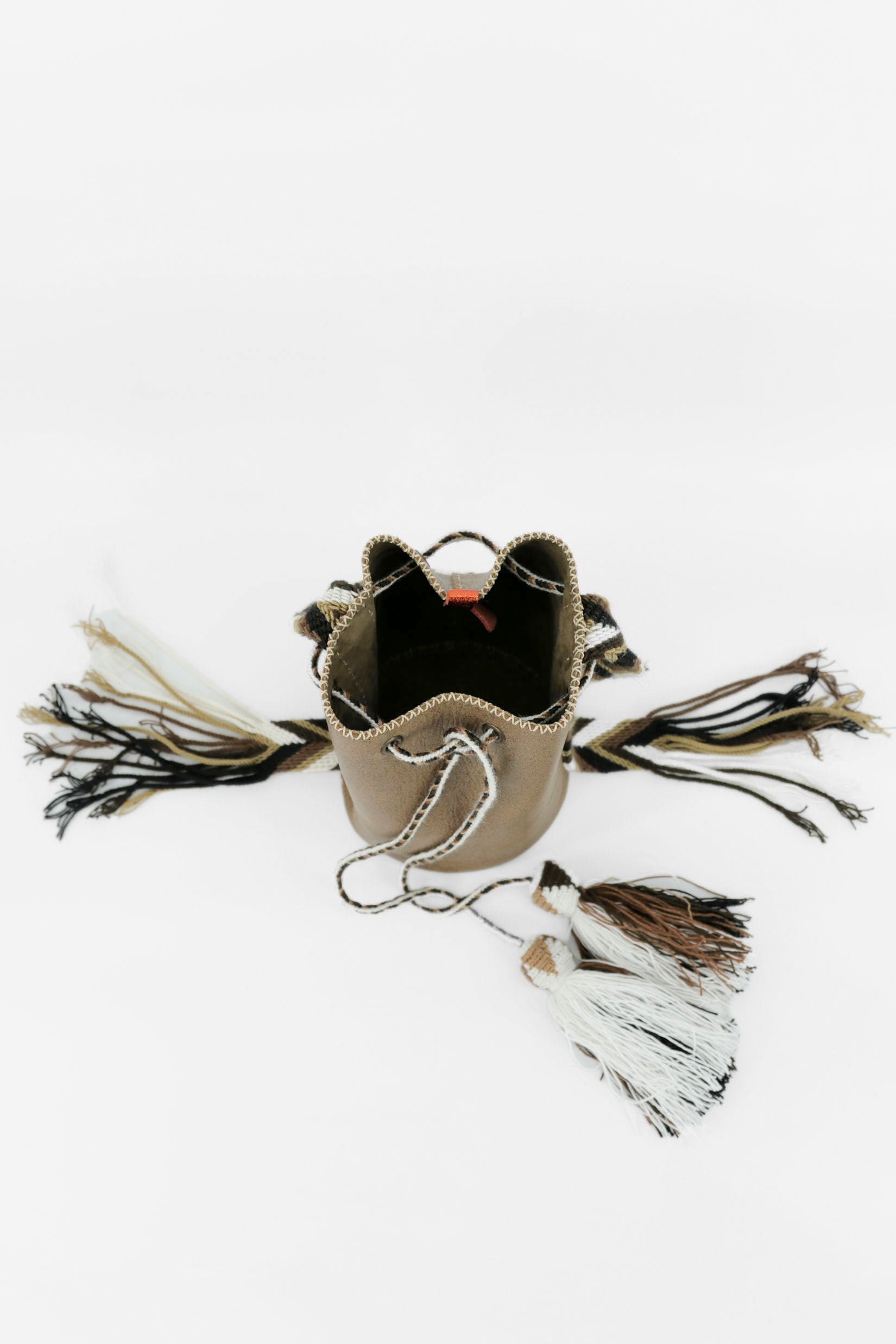 APÜNÜ BUCKET BAG SMALL / BRW - DRK BRW #150001