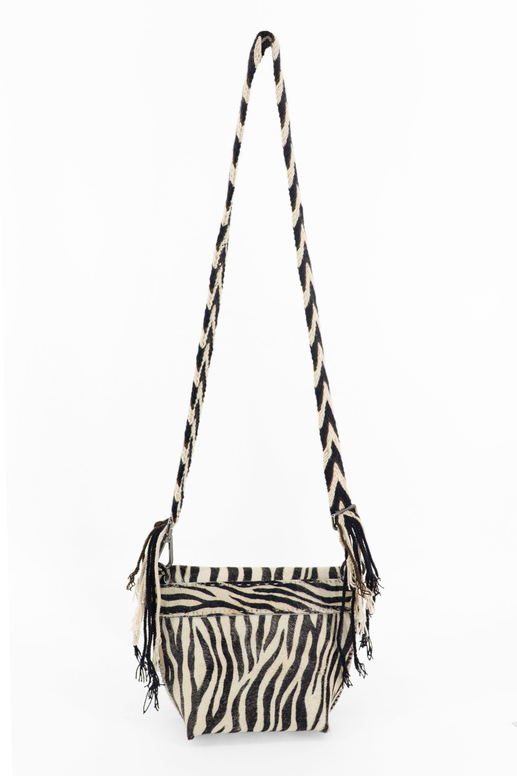 PIAMA TOTE BAG X-SMALL FURRY / ZEBRA - BEIGE #330001