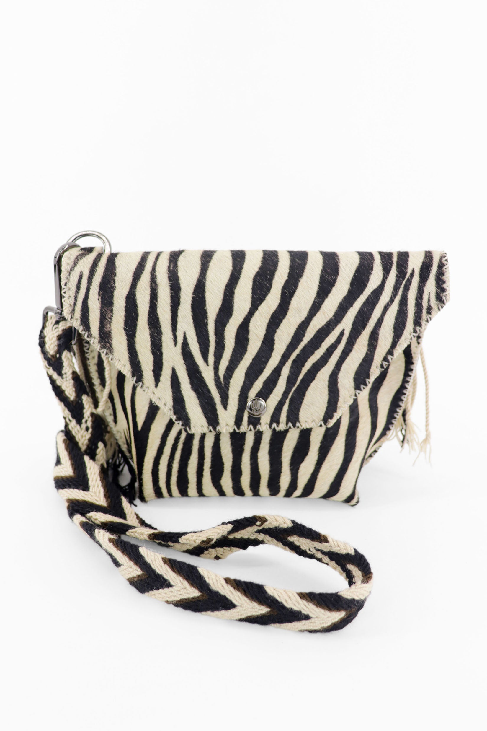 PIAMA TOTE BAG X-SMALL FURRY / ZEBRA - BEIGE #330001