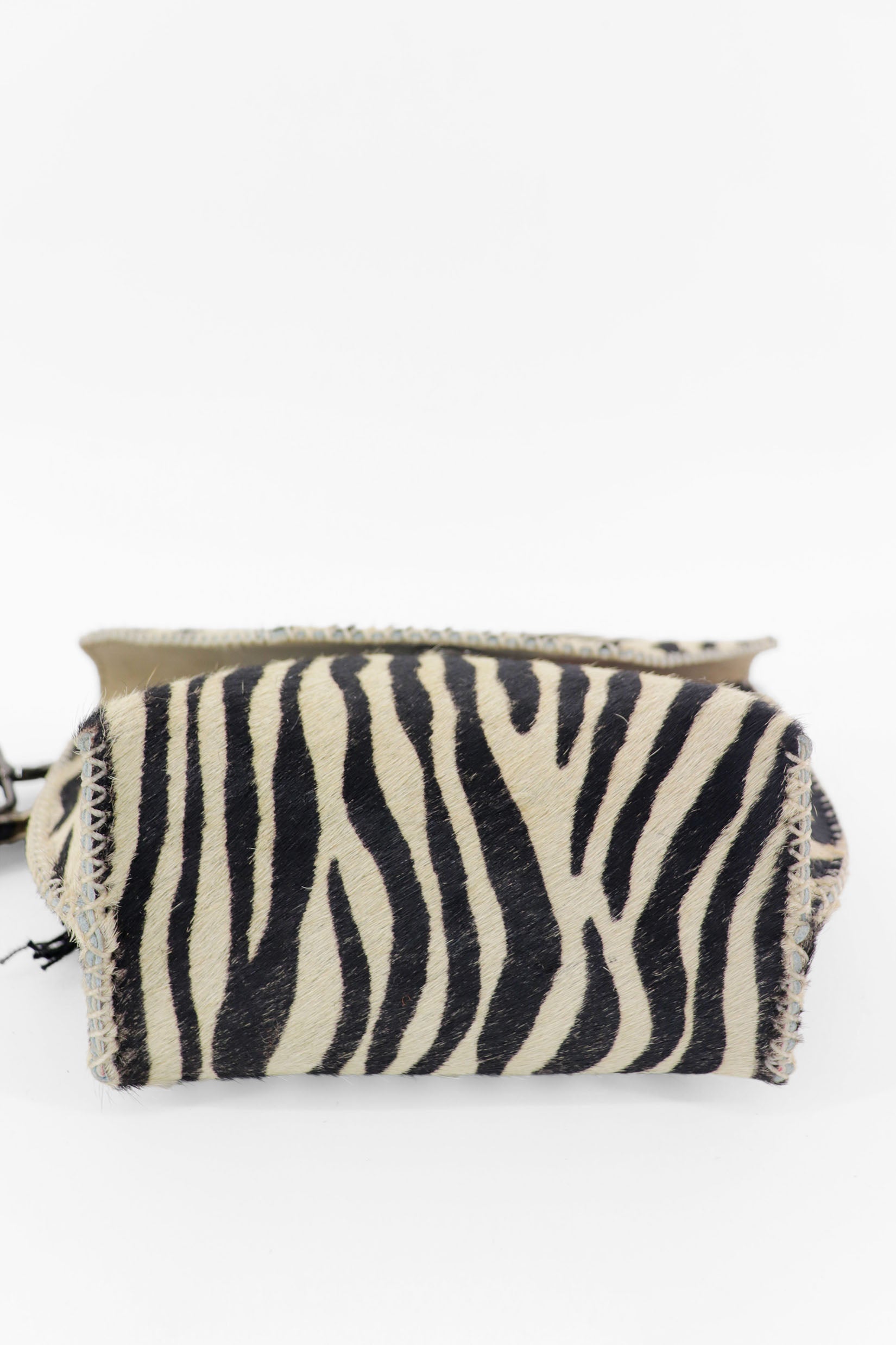 PIAMA TOTE BAG X-SMALL FURRY / ZEBRA - BEIGE #330001