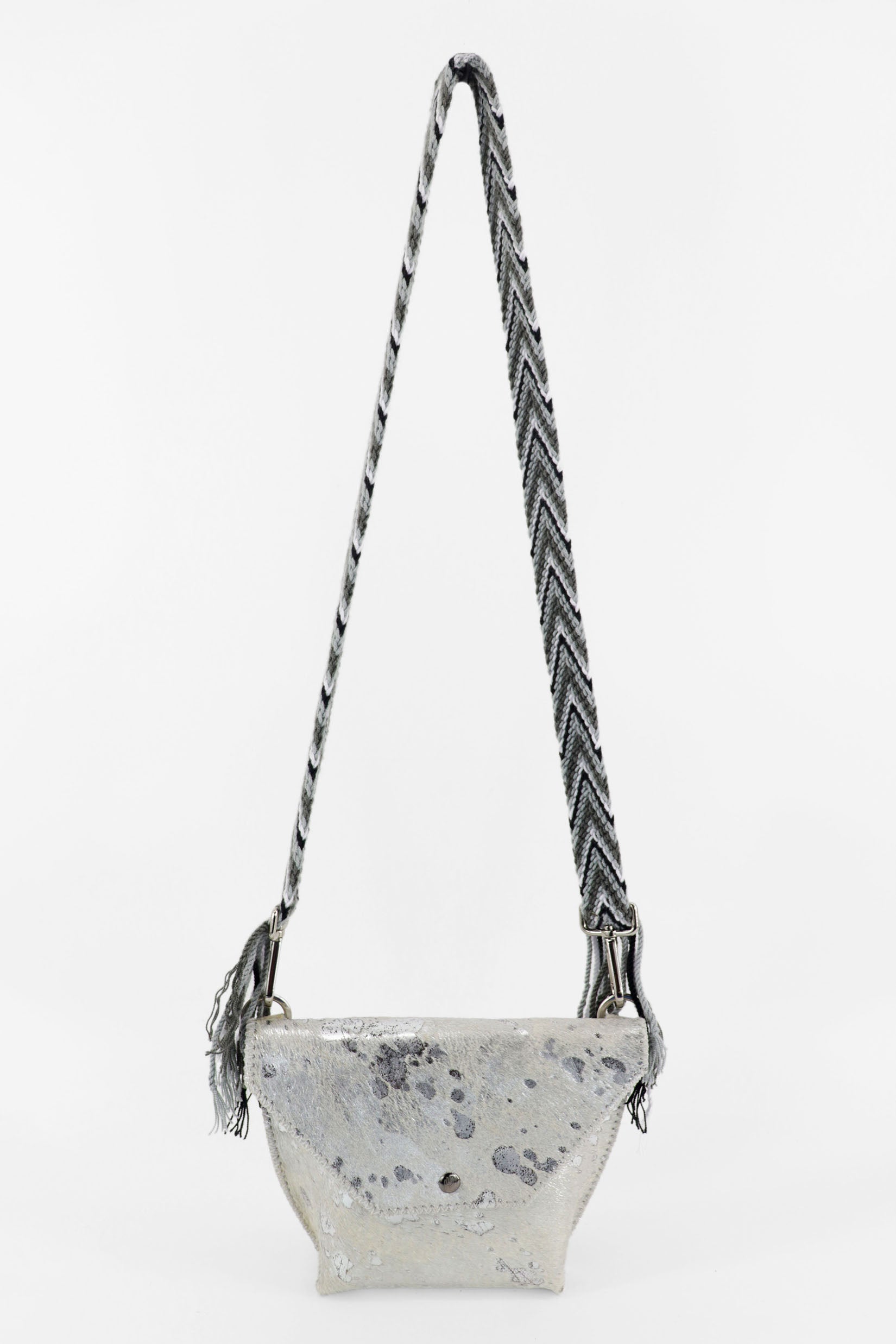PIAMA TOTE BAG X-SMALL FURRY / SILVER - GRAY #330006