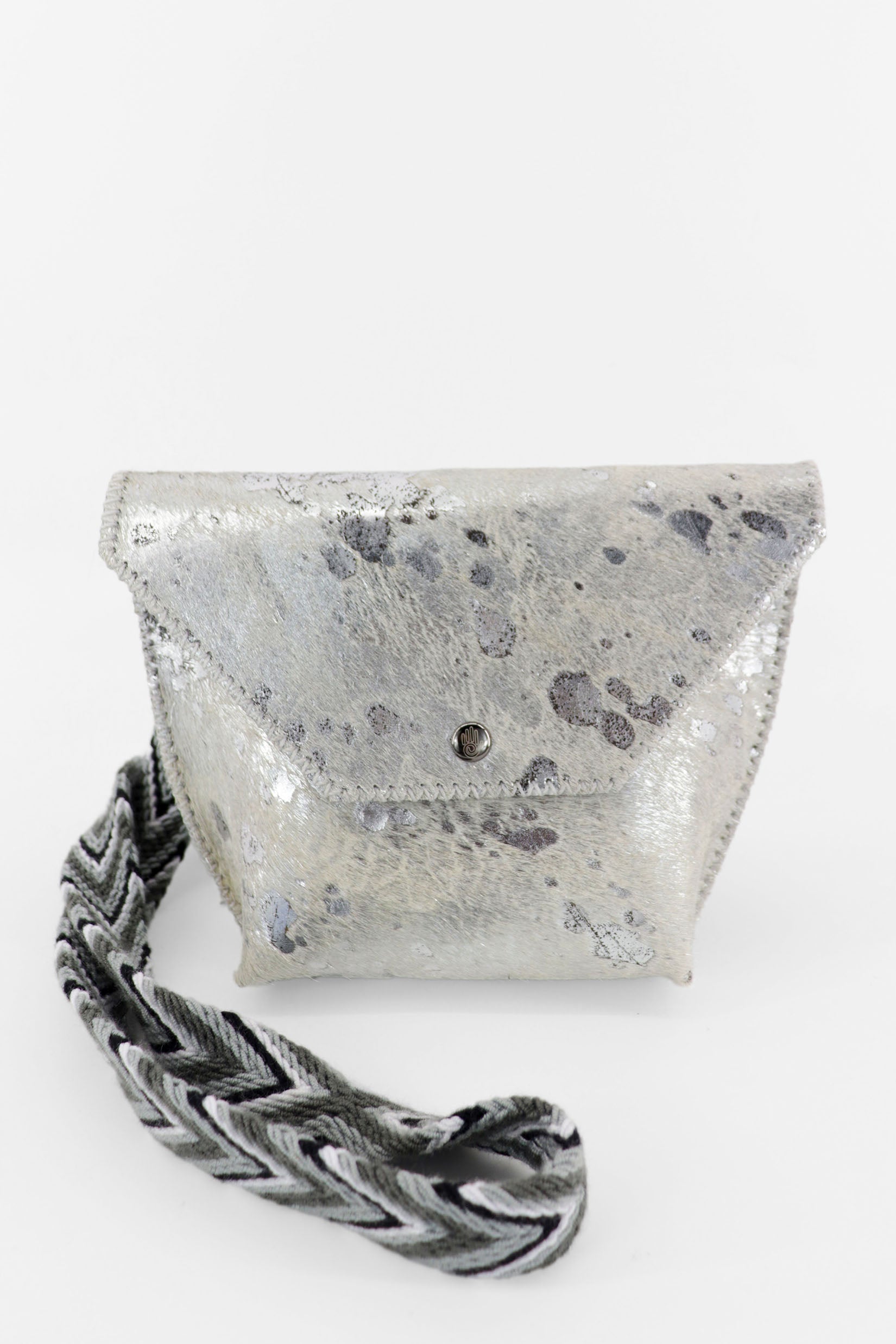 PIAMA TOTE BAG X-SMALL FURRY / SILVER - GRAY #330006