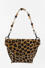 PIAMA X-SMALL FURRY LEOPARD - COLONIAL BROWN (330002)