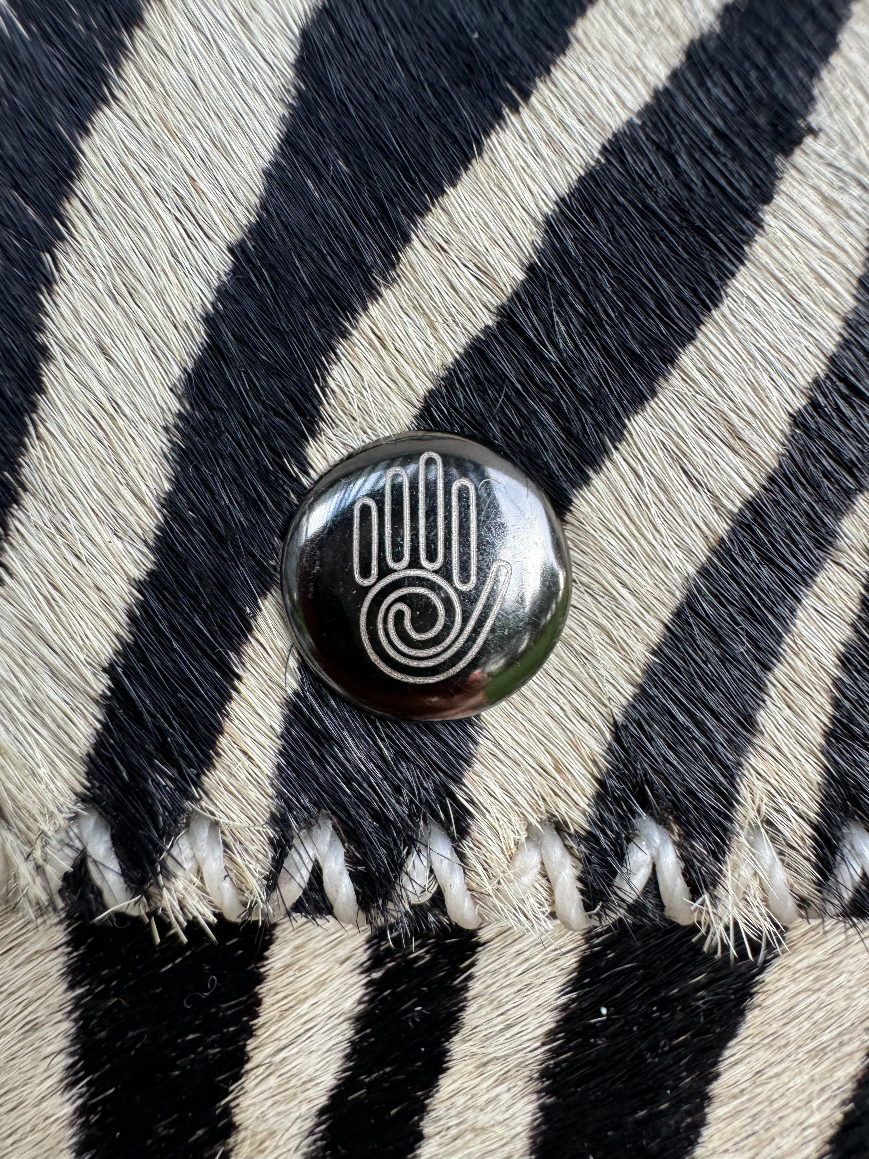 PIAMA TOTE BAG X-SMALL FURRY / ZEBRA - FUCHSIA #330009