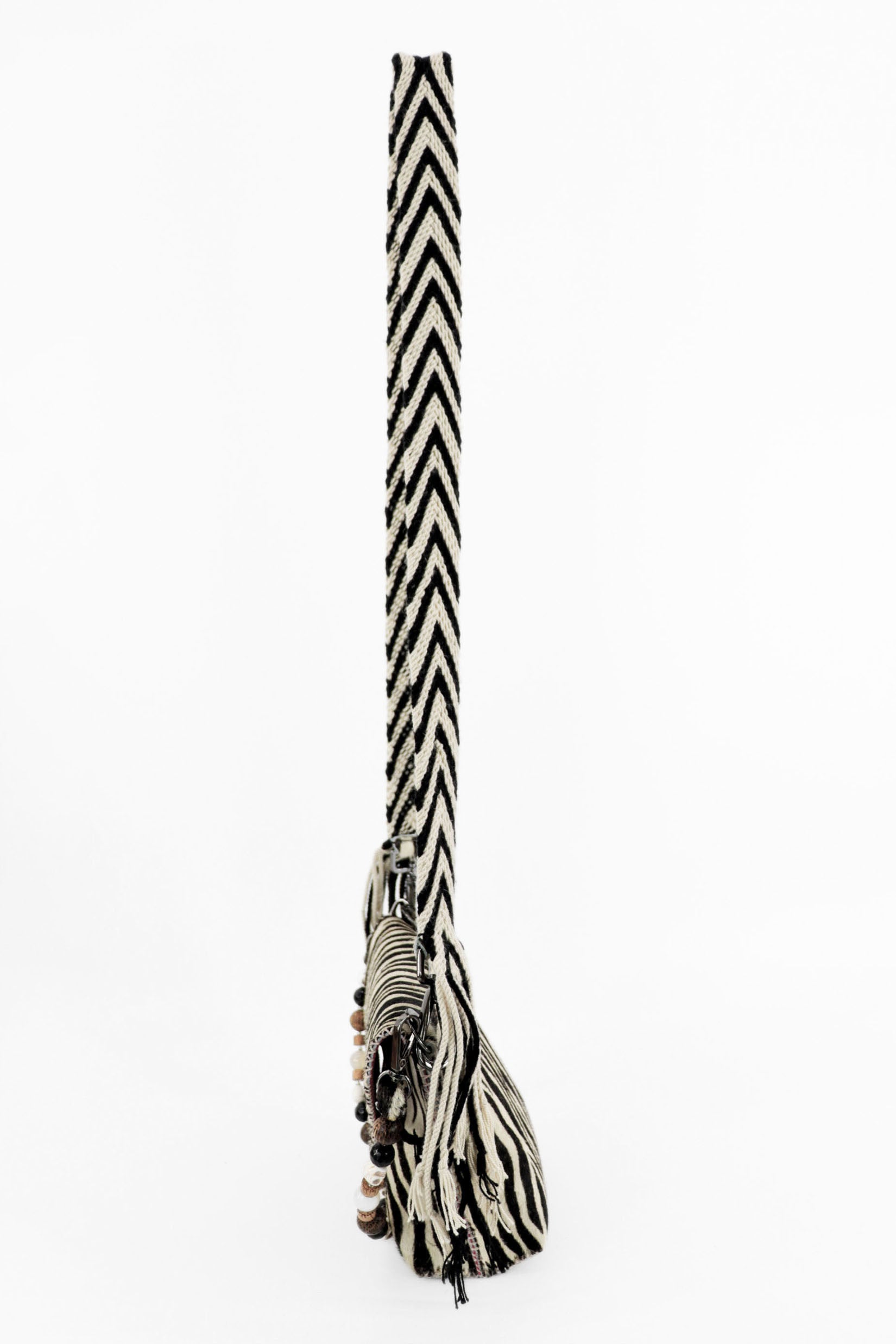 PIAMA TOTE BAG X-SMALL FURRY / ZEBRA - FUCHSIA #330009