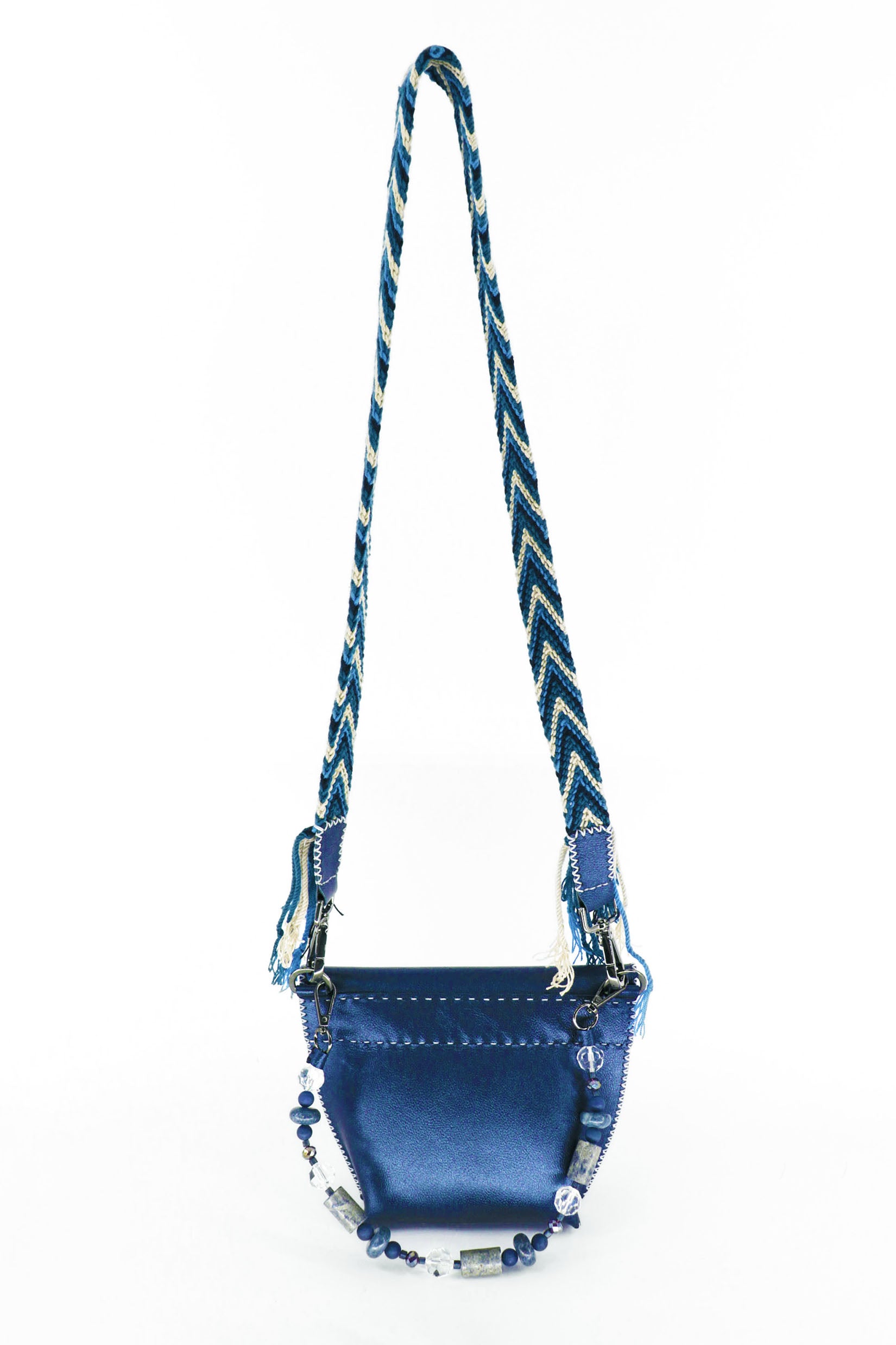 PIAMA TOTE BAG X-SMALL / METAL NAVY - NAVY #340011